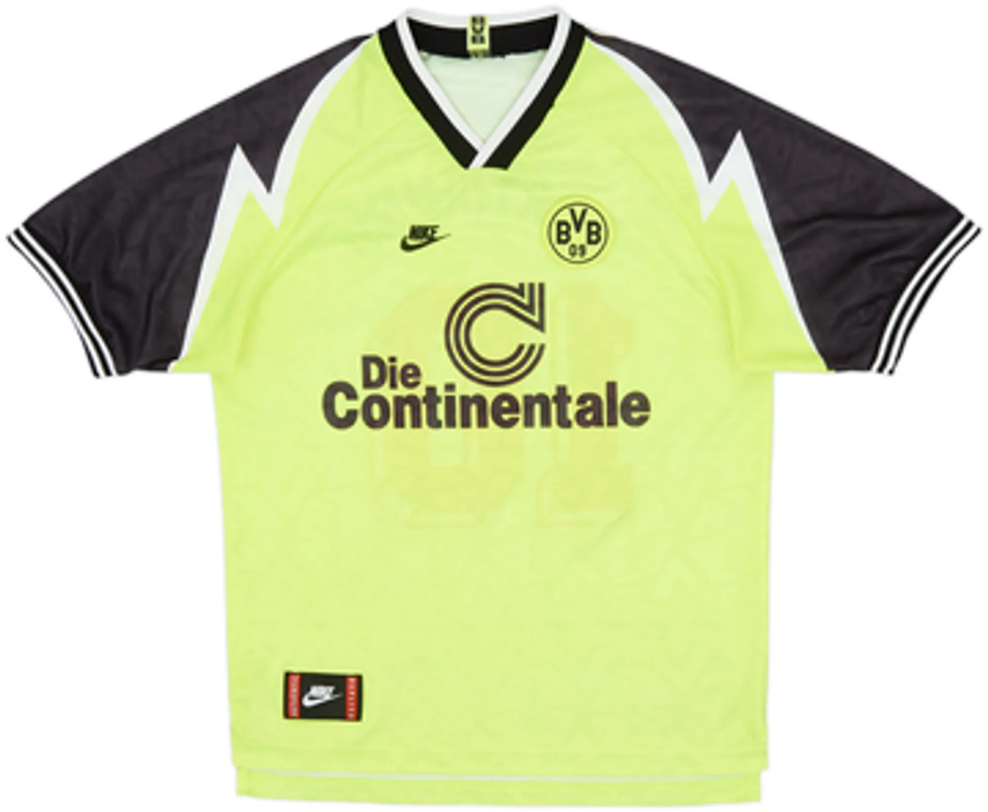 1995-96 Borussia Dortmund Home Shirt #10 - 8/10 - (XL.Boys)