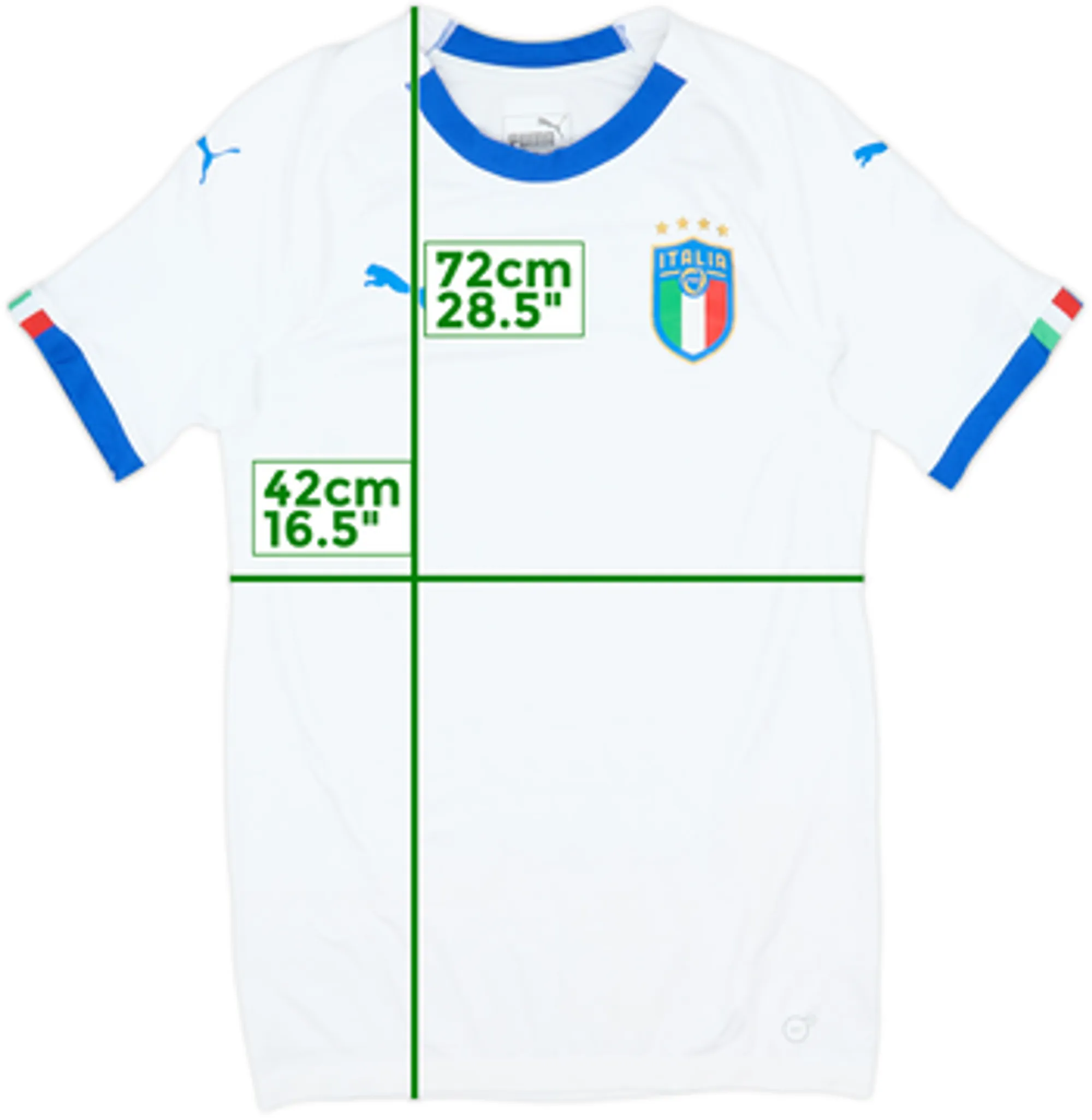 2018-19 Italy Player Issue Away Shirt - 9/10 - (L)