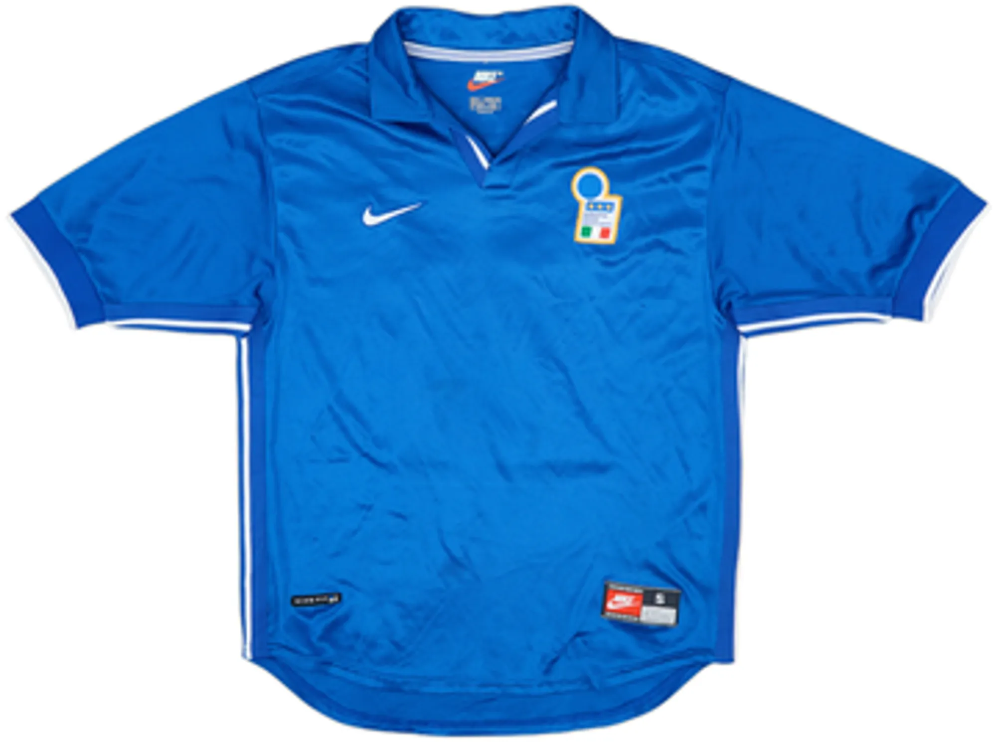 1997-98 Italy Home Shirt Vieri #21 - 8/10 - (S)