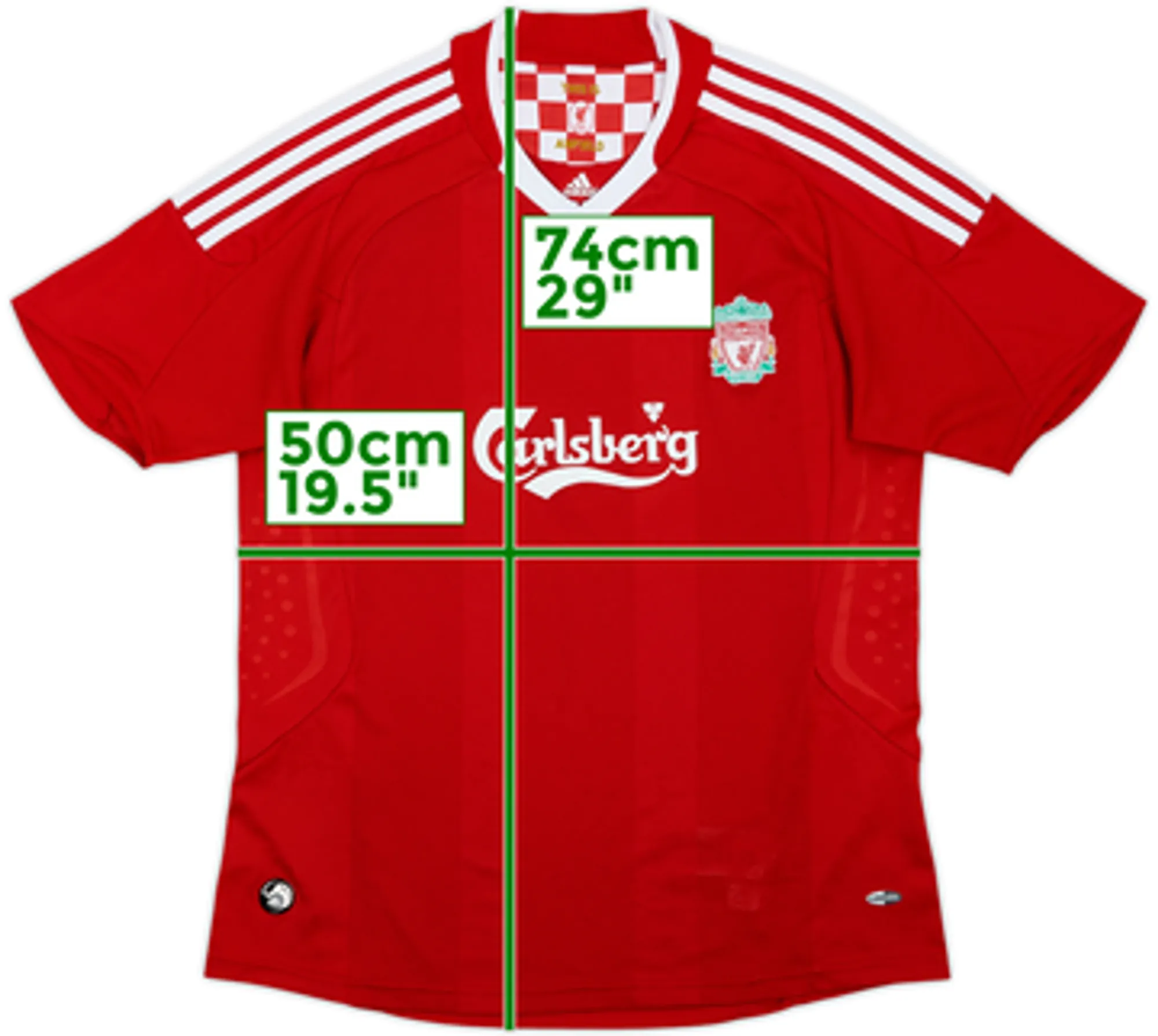 2008-10 Liverpool Home Shirt - 8/10 - (Women's L)