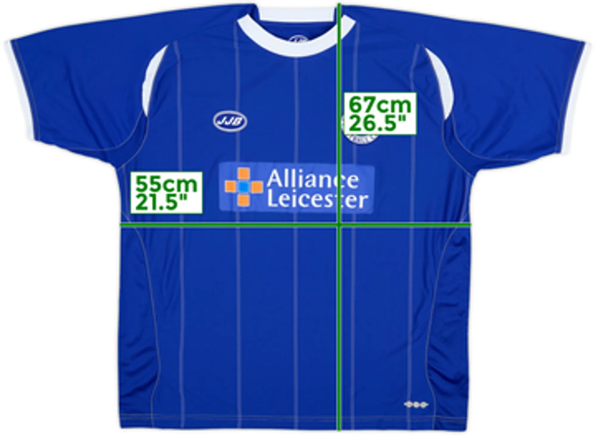 2006-07 Leicester Home Shirt - 9/10 - (M)