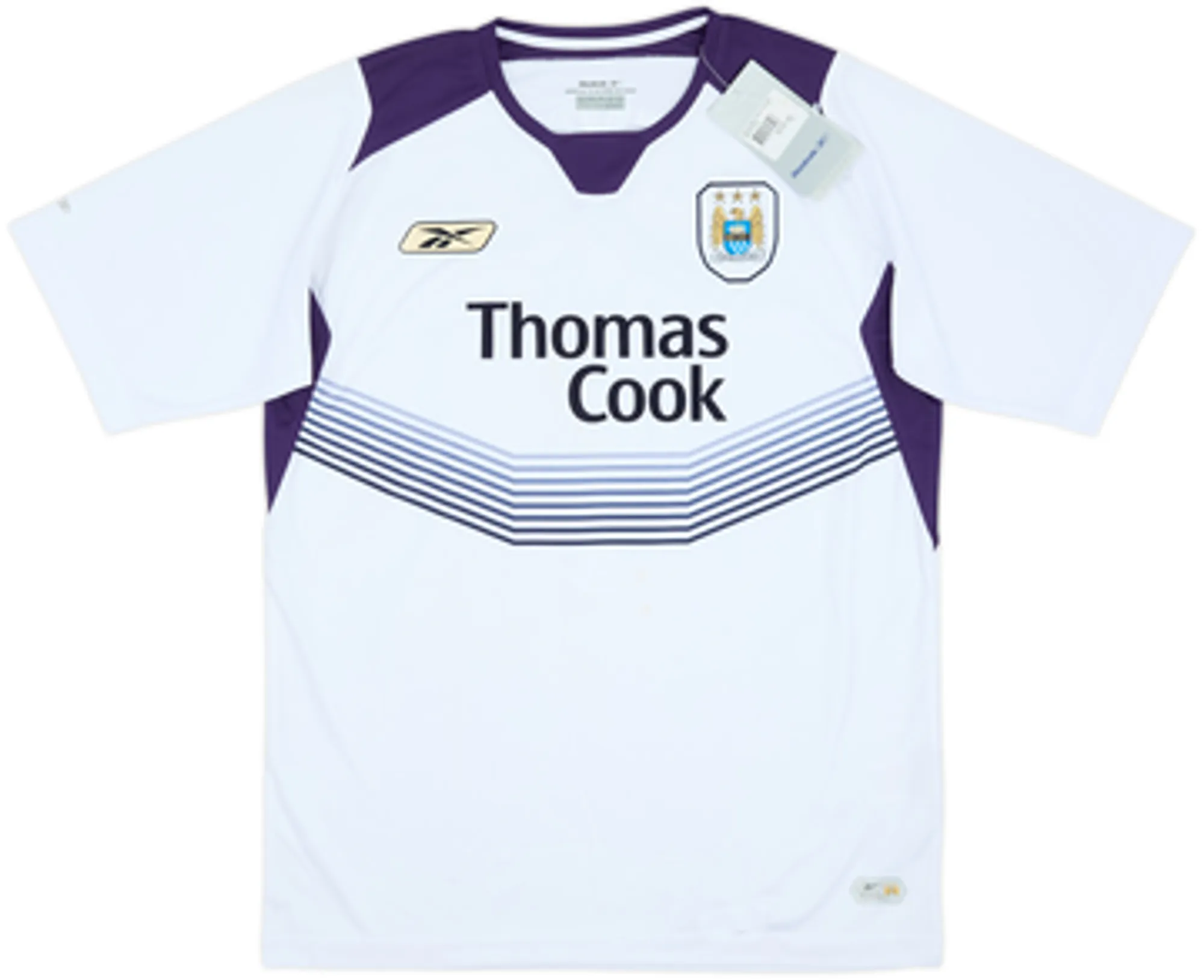 2004-05 Manchester City Away Shirt Reyna #6 (M)