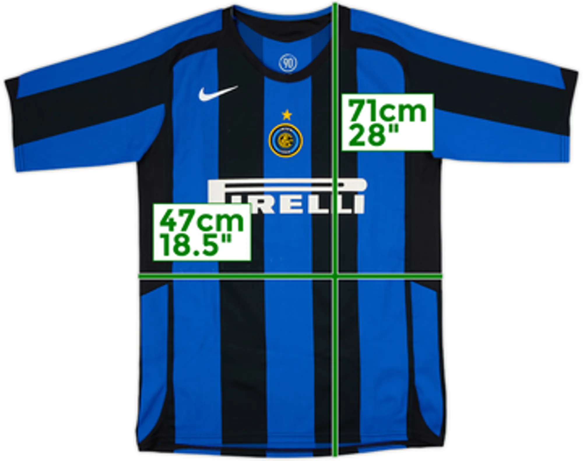 2005-06 Inter Milan Home Shirt - 7/10 - (XL.Boys)