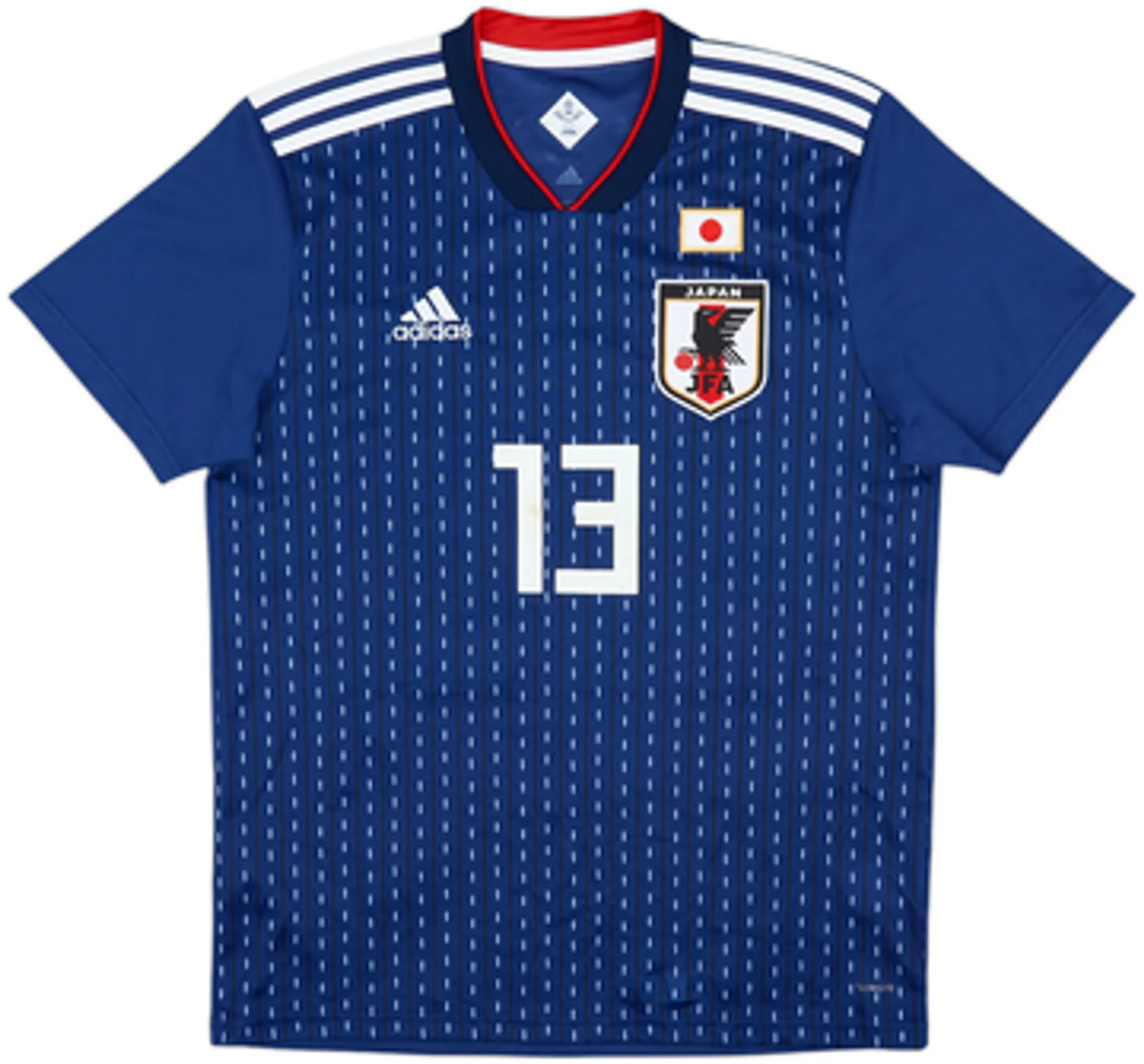 2018-19 Japan Home Shirt Muto #13 - 7/10 - (L)