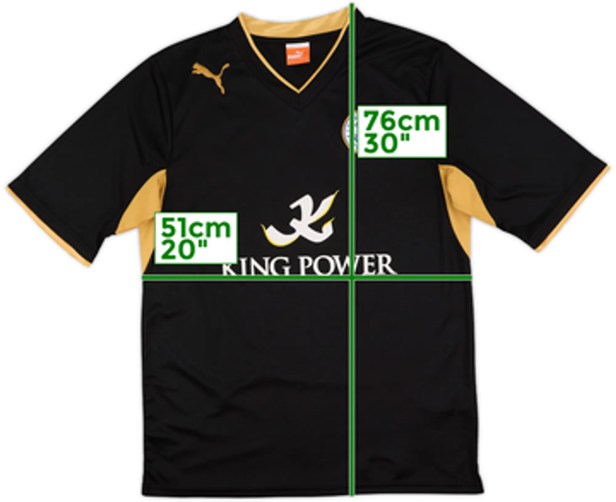 2012-13 Leicester Third Shirt - 7/10 - (L)