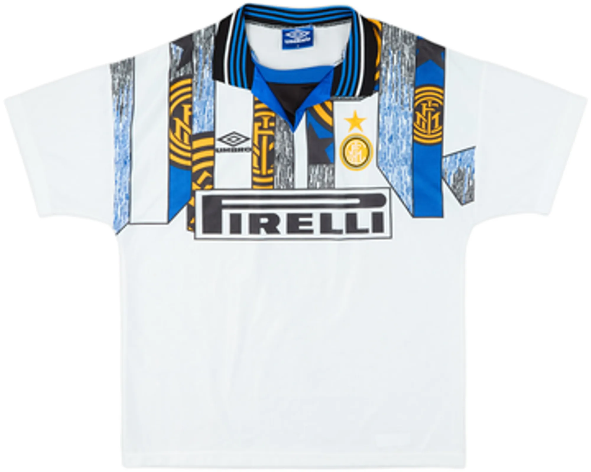 1995-96 Inter Milan Third Shirt Zanetti #4 - 6/10 - (M)