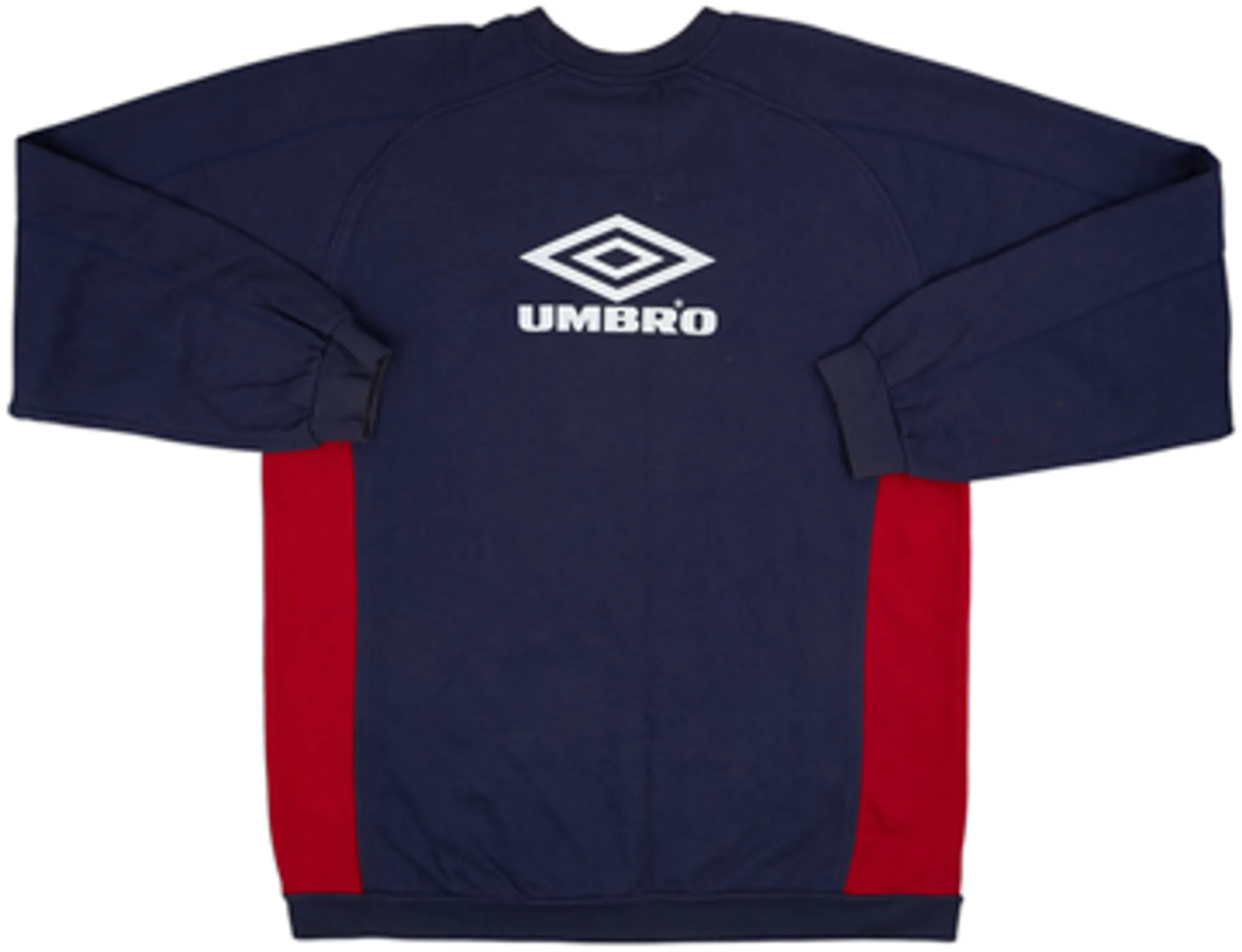 2000-01 Manchester United Umbro Sweat Top - 8/10 - (XL)