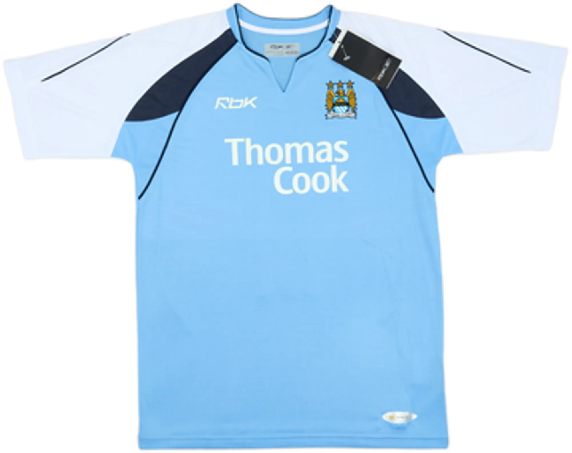 2006-07 Manchester City Home Shirt Richards #2 (M)