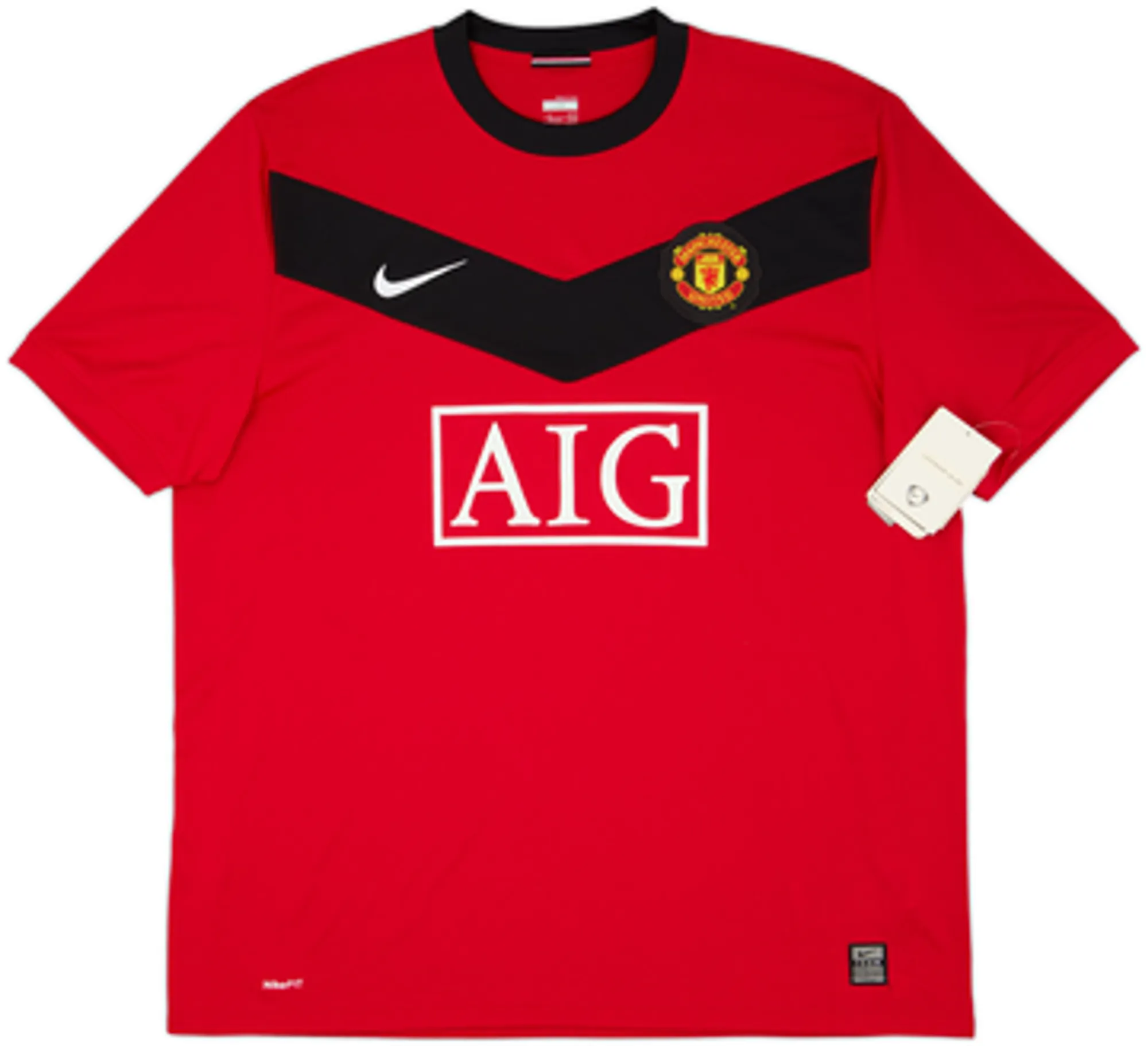 2009-10 Manchester United Home Shirt Carrick #16 (XL)