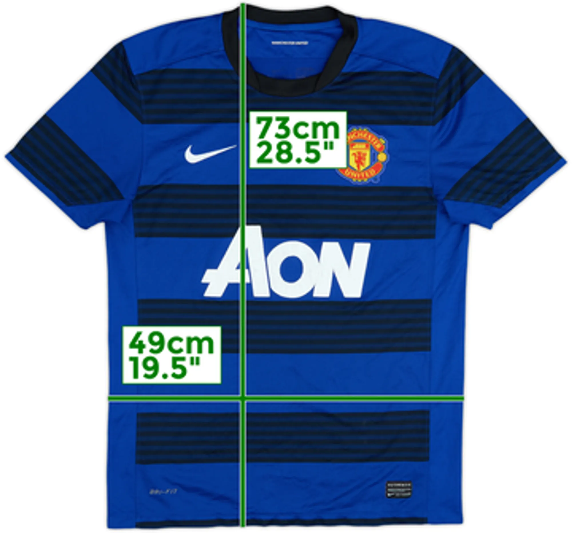 2011-13 Manchester United Away Shirt - 4/10 - (M)