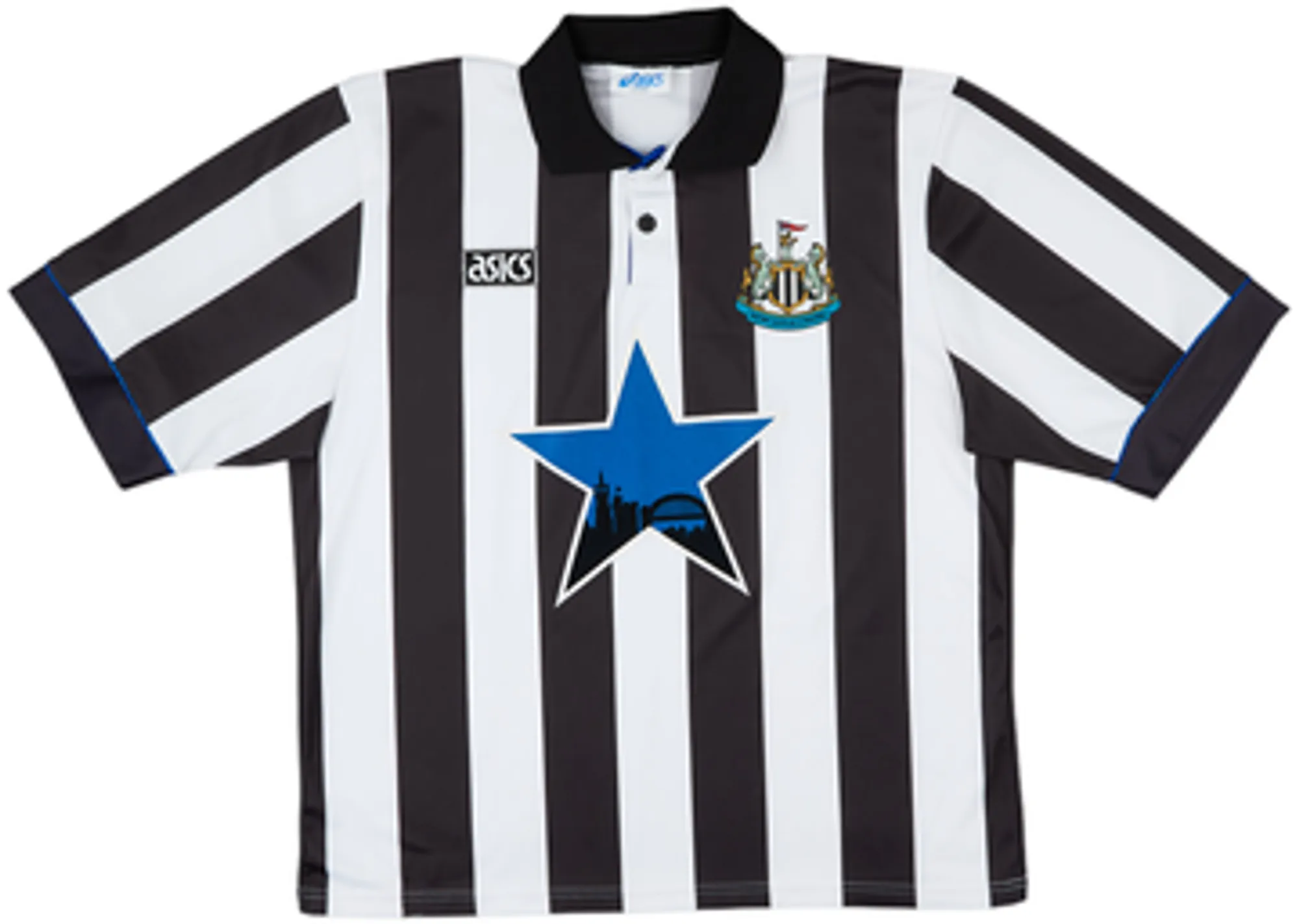 1991-93 Newcastle Home Shirt Cole #9 - 8/10 - (XL)