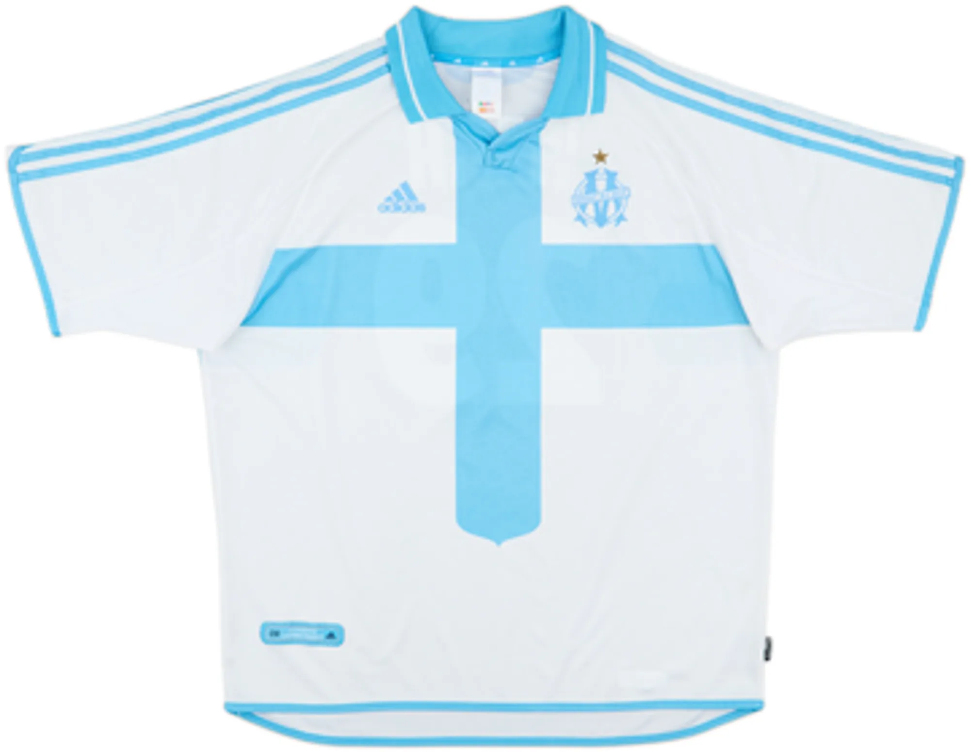 2000-01 Olympique Marseille Home Shirt Weah #29 - 9/10 - (XL)