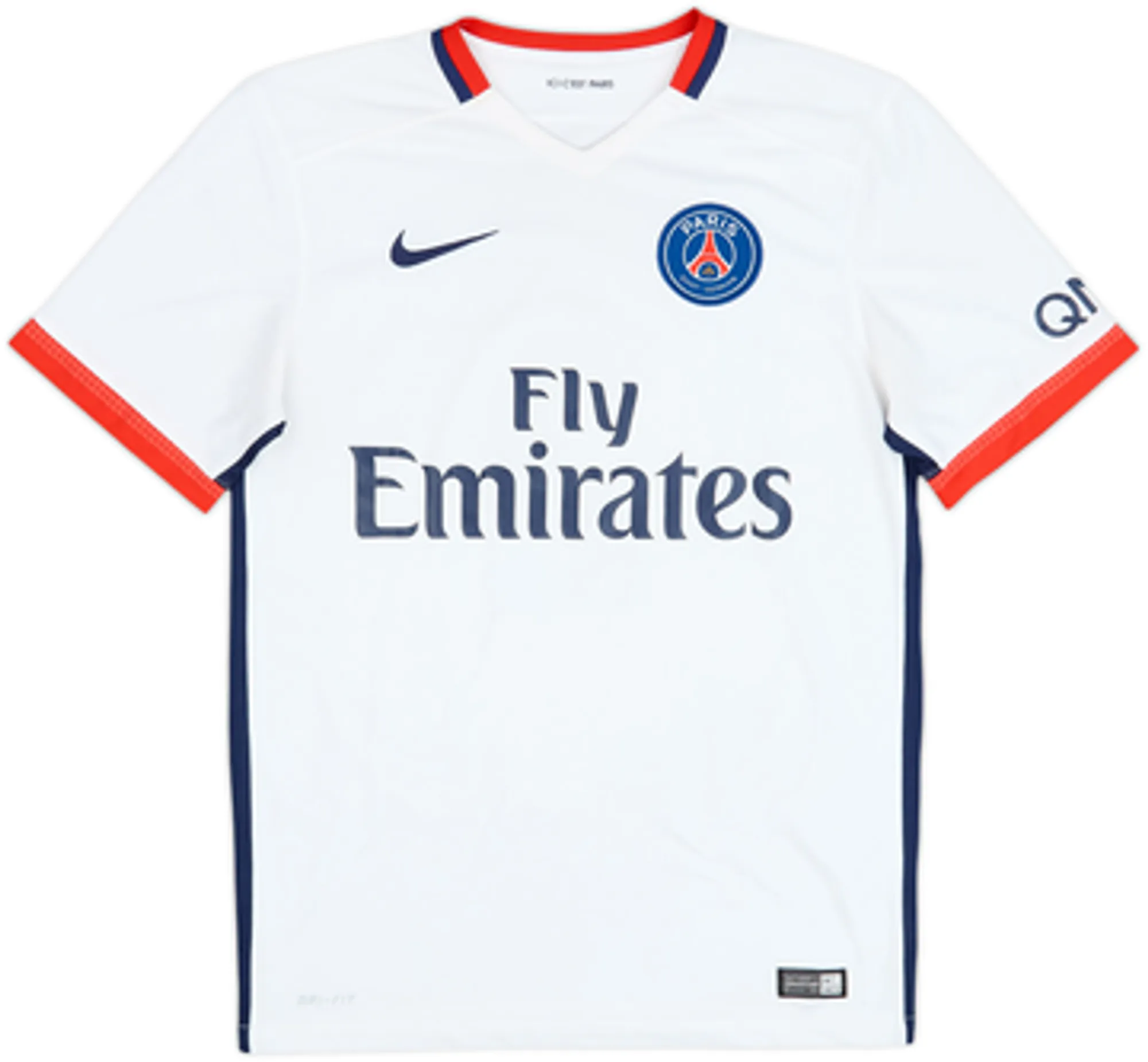 2015-16 Paris Saint-Germain Away Shirt T.Silva #2 - 6/10 - (S)