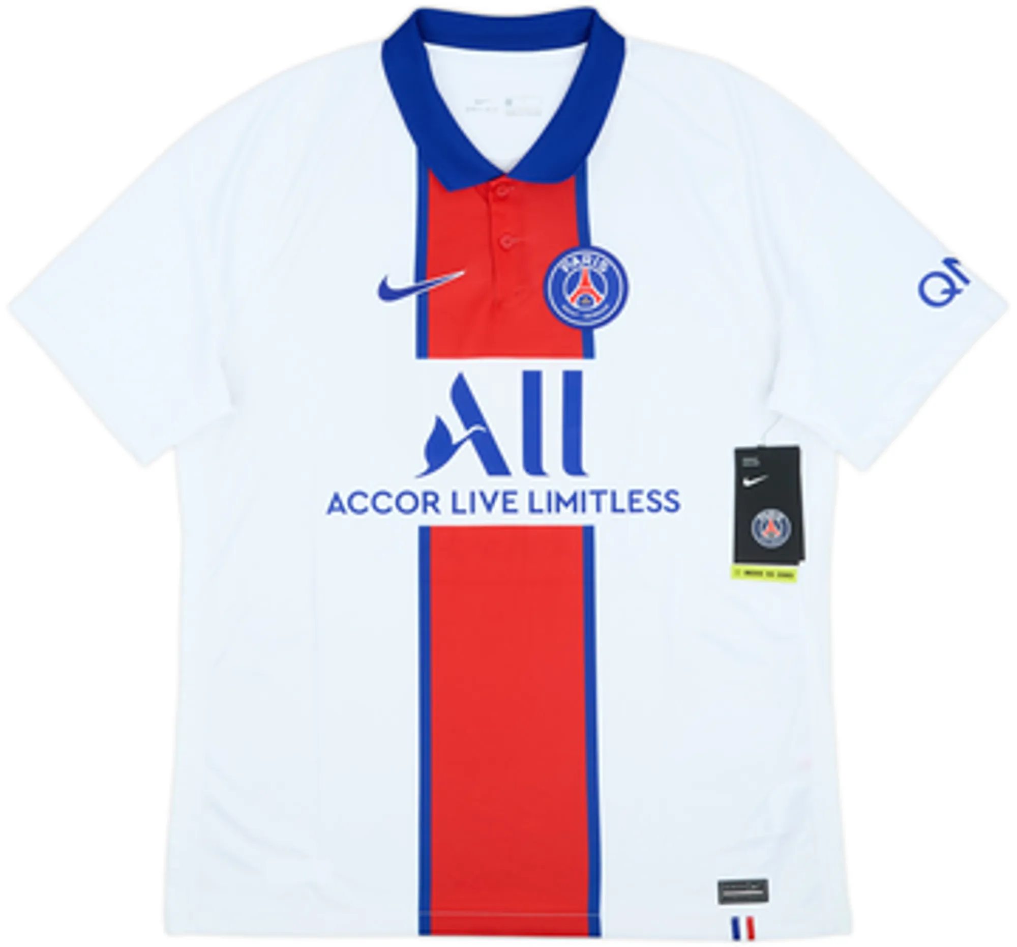 2020-21 Paris Saint-Germain Away Shirt Neymar Jr #10 (L)