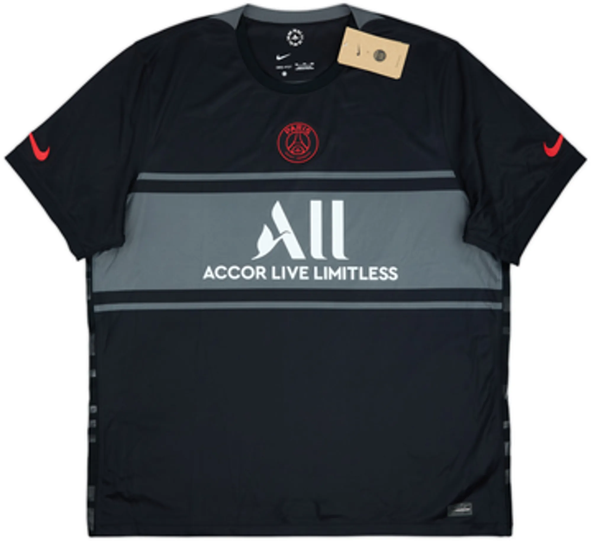 2021-22 Paris Saint-Germain Third Shirt Neymar Jr #10 (XXL)