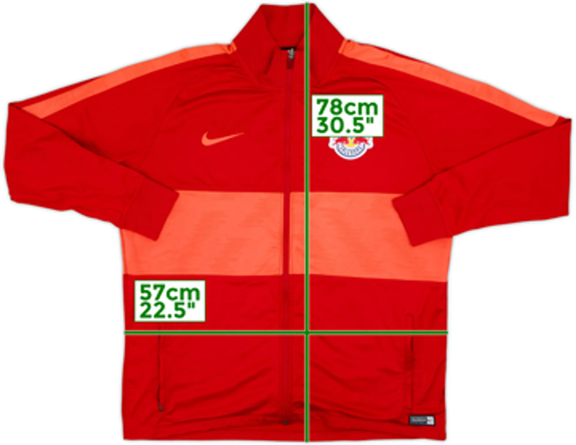2020-21 RB Salzburg Nike Track Jacket - 4/10 - (XL)