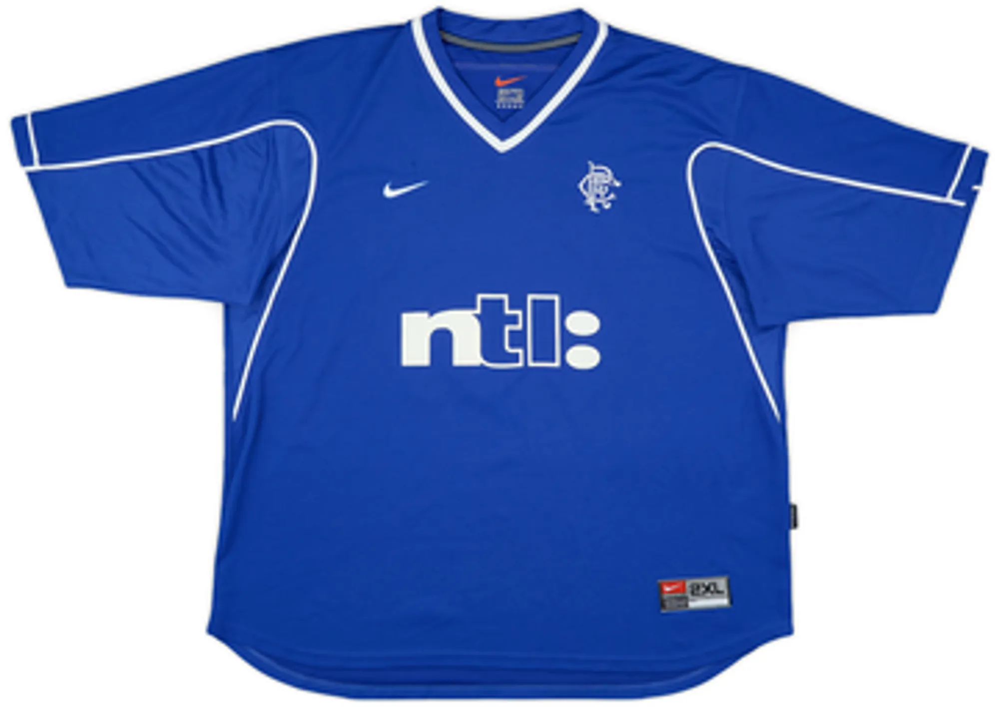 1999-01 Rangers Home Shirt Mols #9 - 7/10 - (XXL)