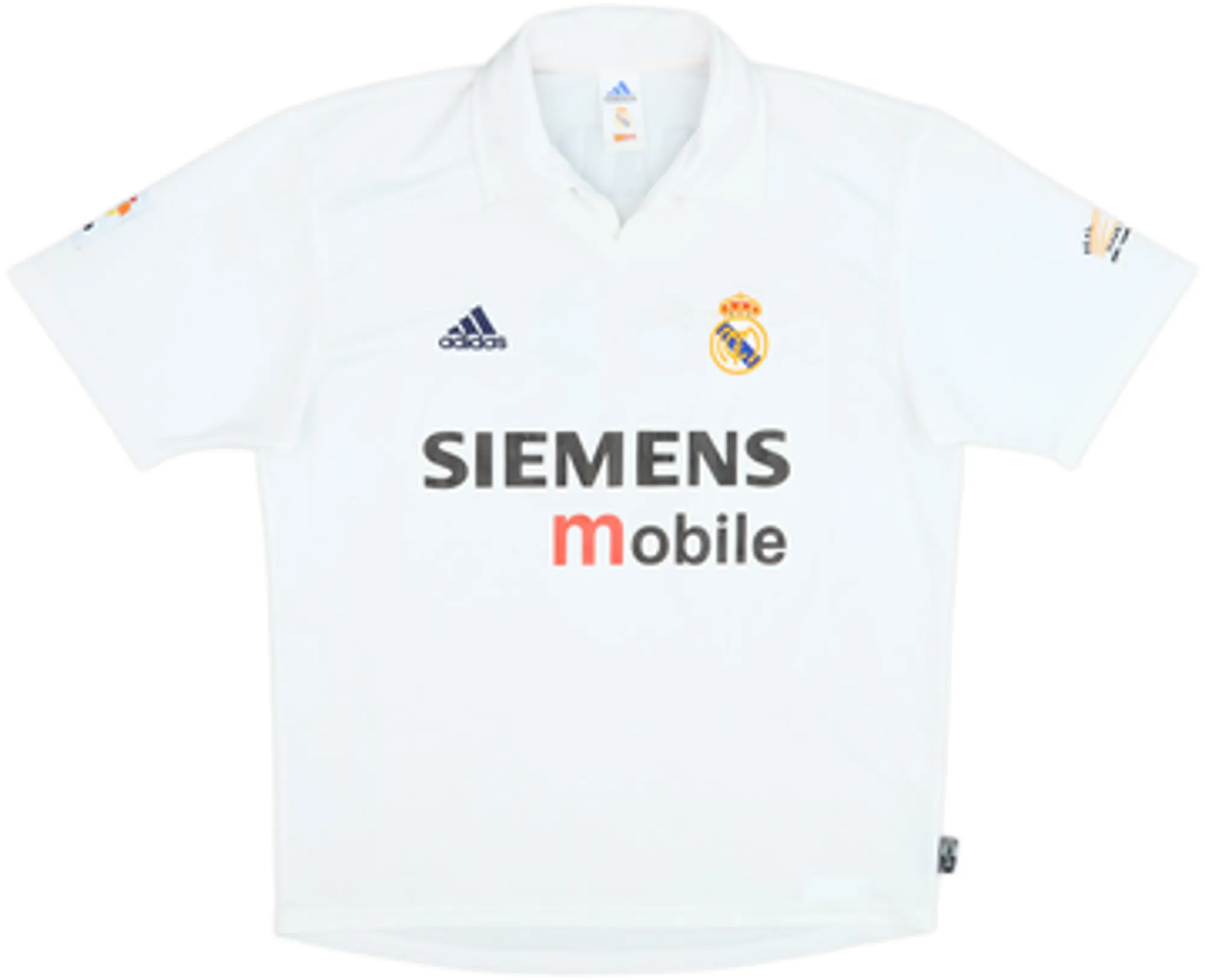 2002-03 Real Madrid Centenary Home Shirt R.Carlos #3 - 5/10 - (M)