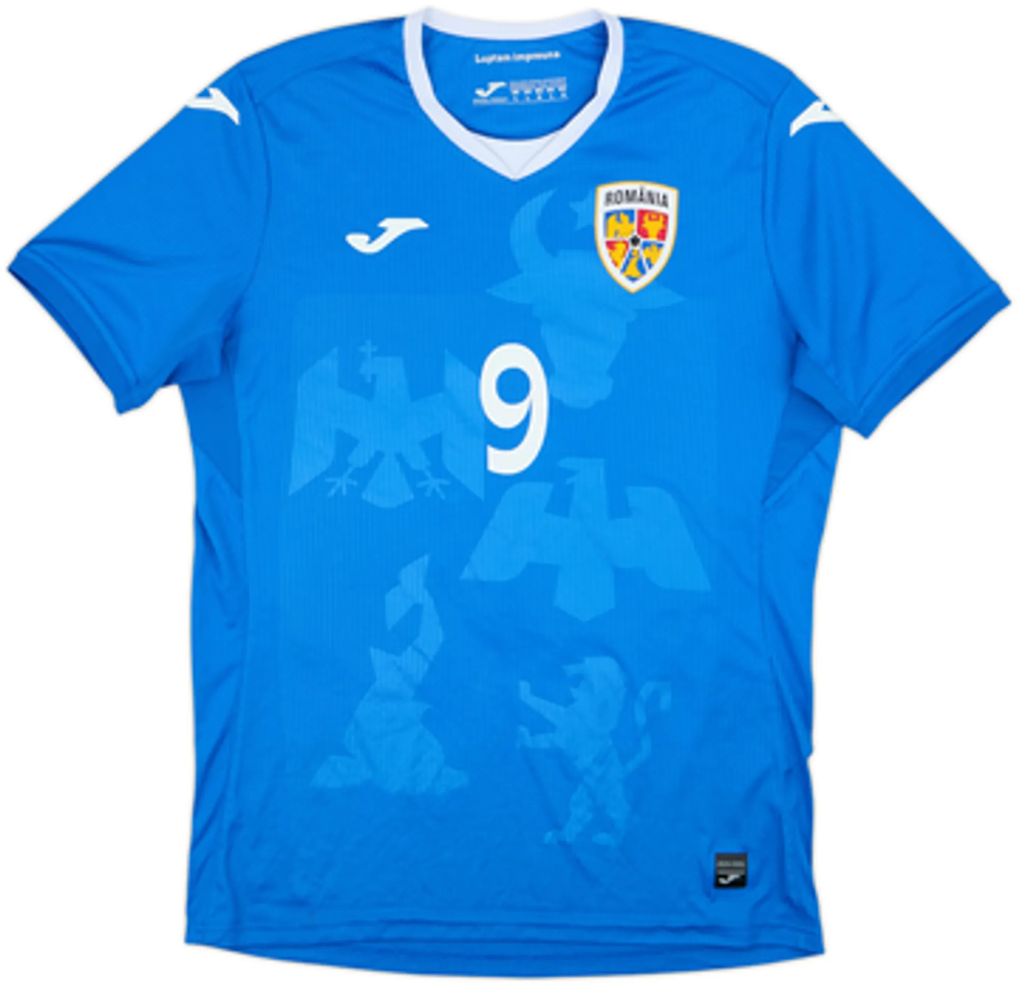 2021-22 Romania Away Shirt #9 - 8/10 - (L)