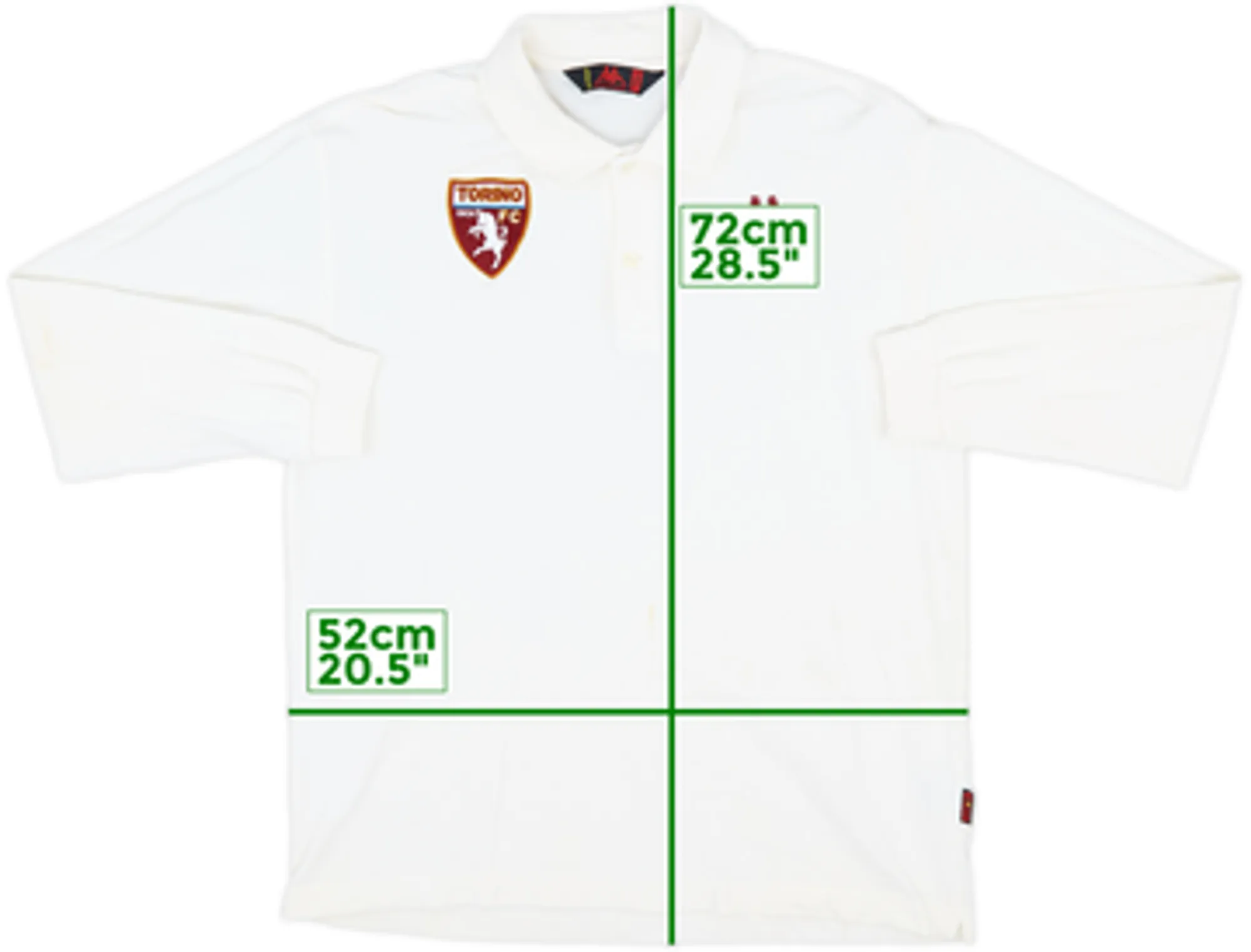2010-11 Torino Kappa Polo L/S Shirt - 8/10 - (L)