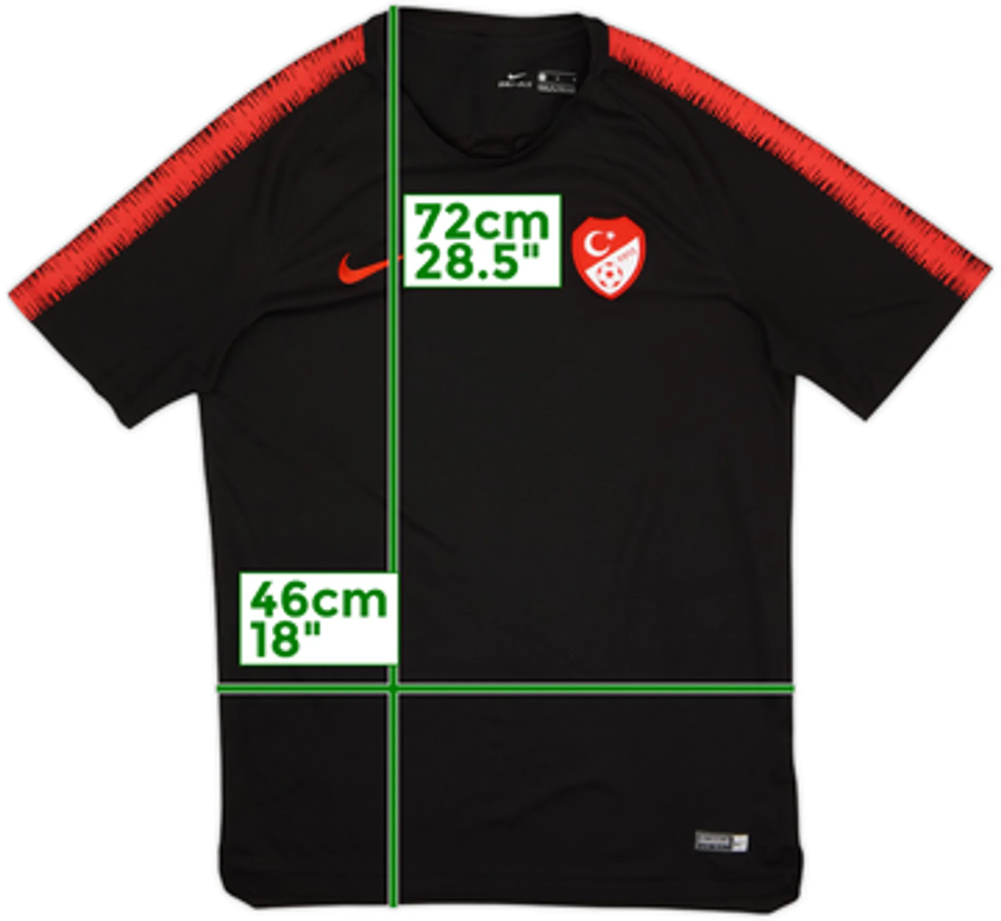 2018-20 Turkey Nike Training Shirt - 9/10 - (M)