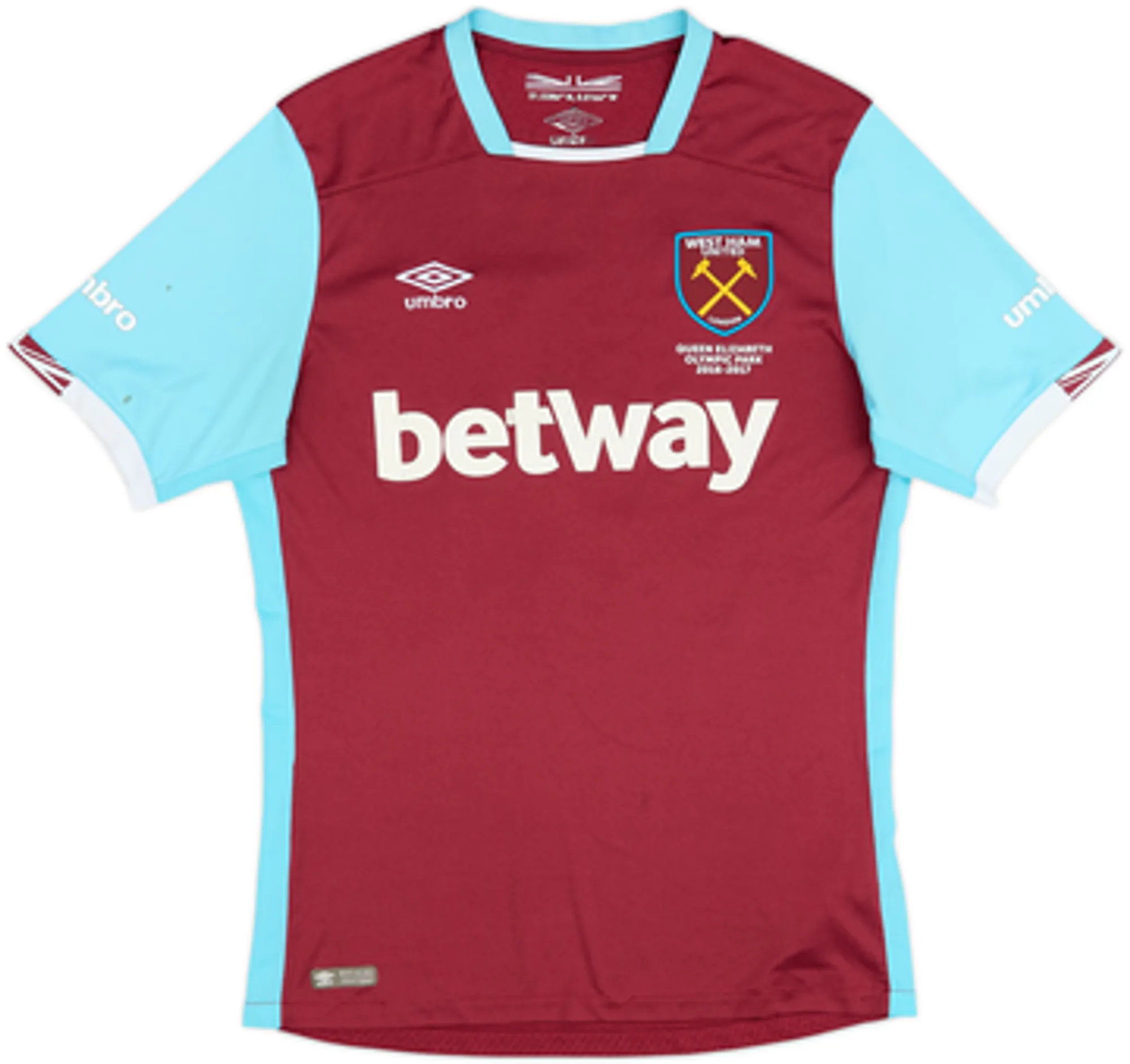 2016-17 West Ham Home Shirt Noble #16 - 5/10 - (M)