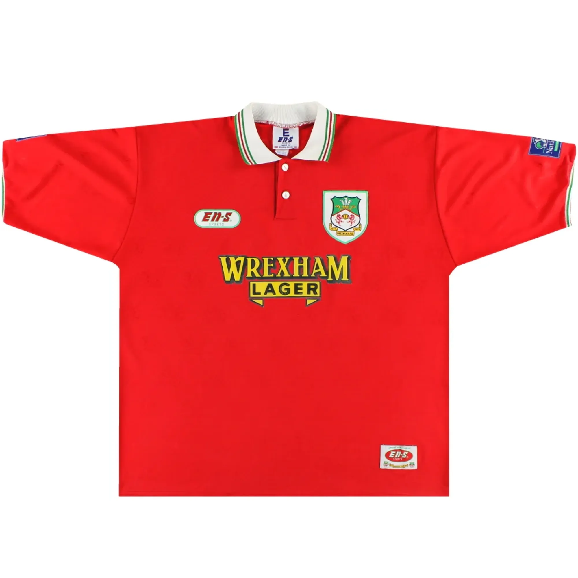 1997-98 Wrexham En-s Home Shirt XXL - Wrexham / Excellent 
