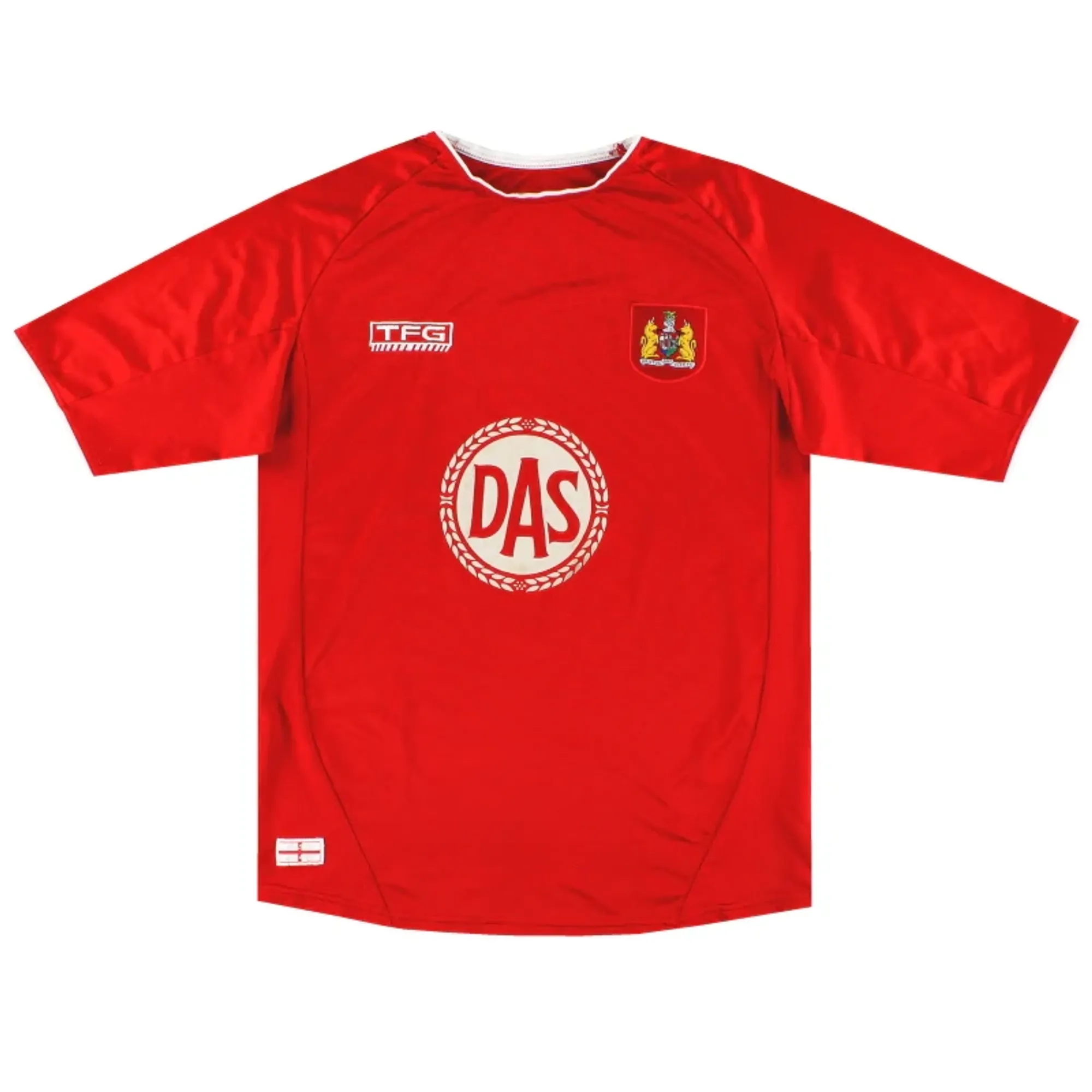 2004-05 Bristol City Home Shirt M - Bristol City / Very Good 