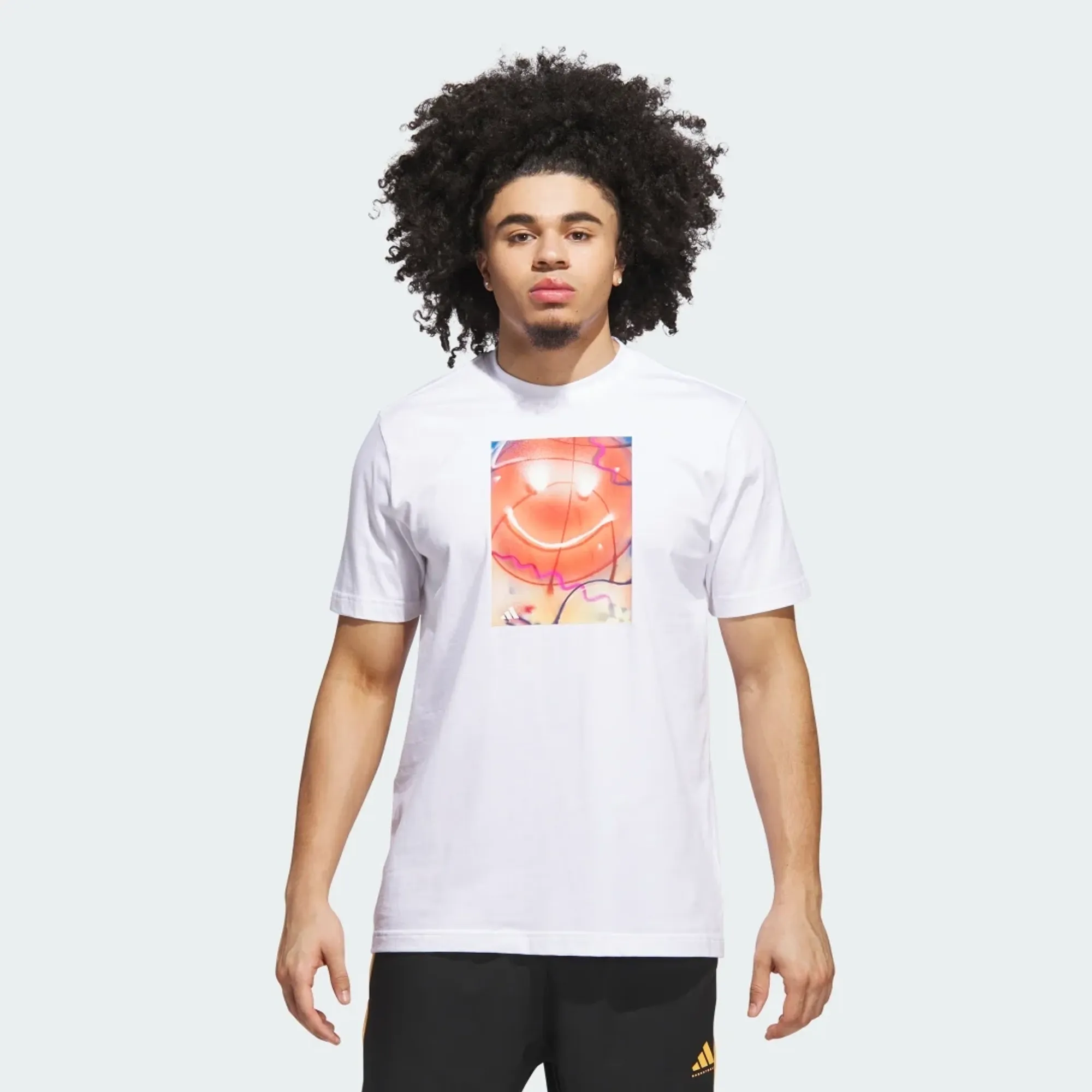 adidas Basketball Is Happiness Graphic T-Shirt