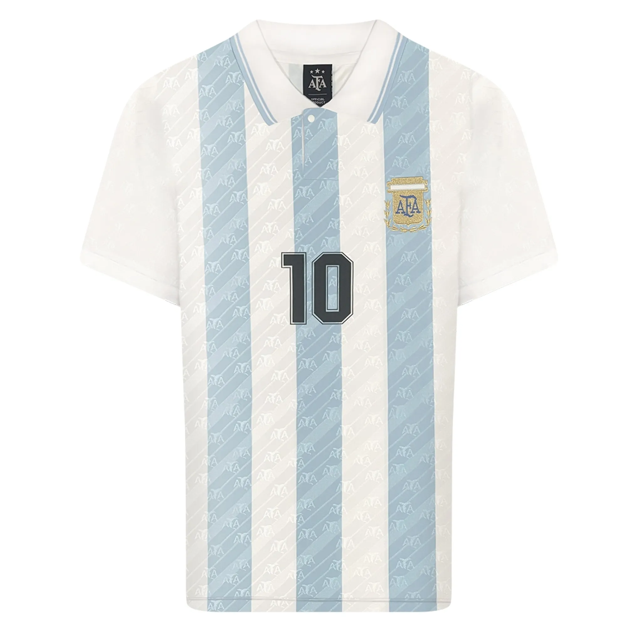 Argentina 1994 World Cup Finals No 10 Retro Shirt