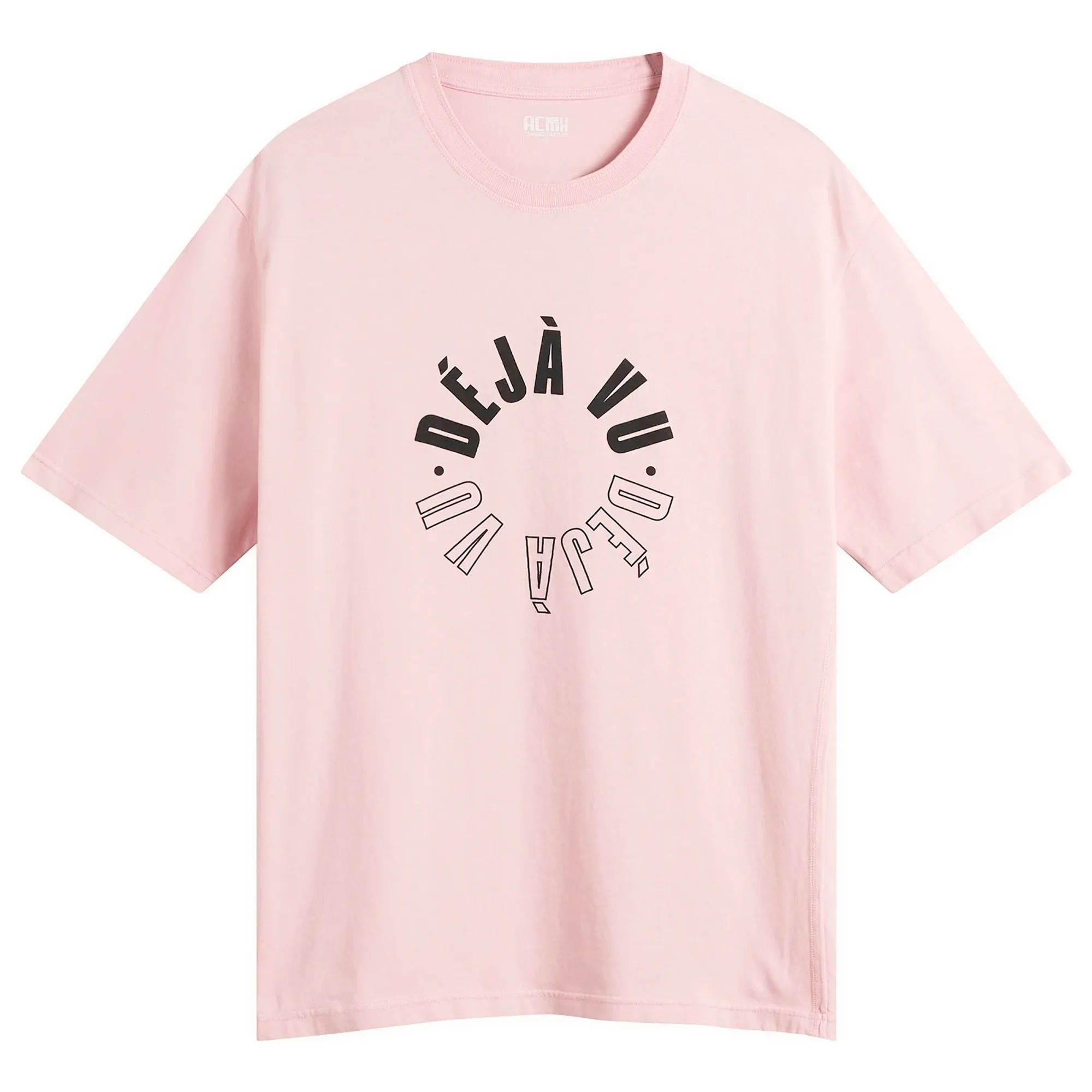 ACMH by Magic Castles Men's Deja Vu T-Shirt Soft Pink