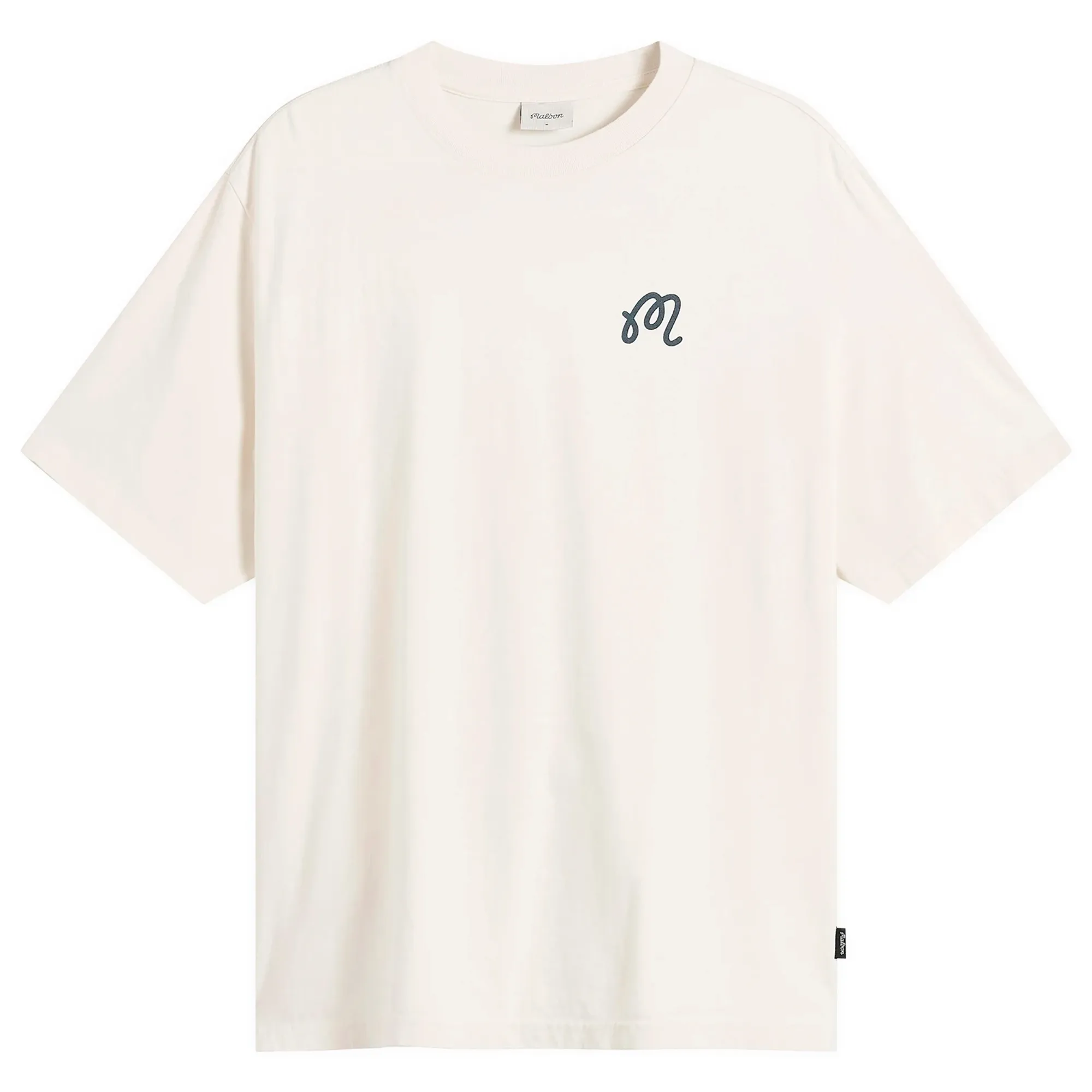 Malbon Men's Torrey Pines Bermuda Eagle Tee Egret
