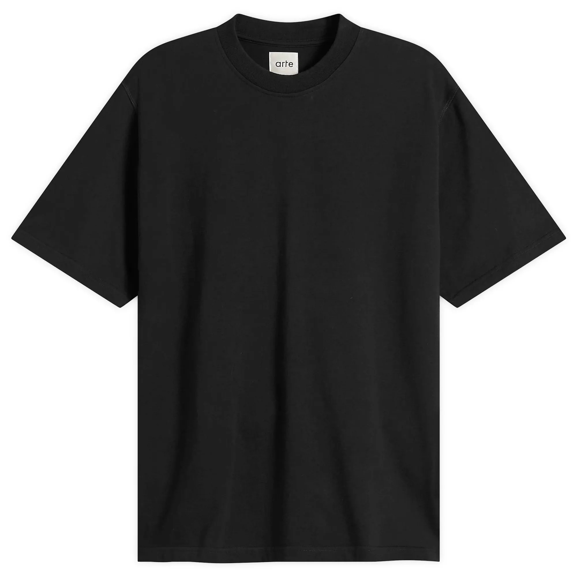 Arte Men's Big Logo Back T-Shirt Black