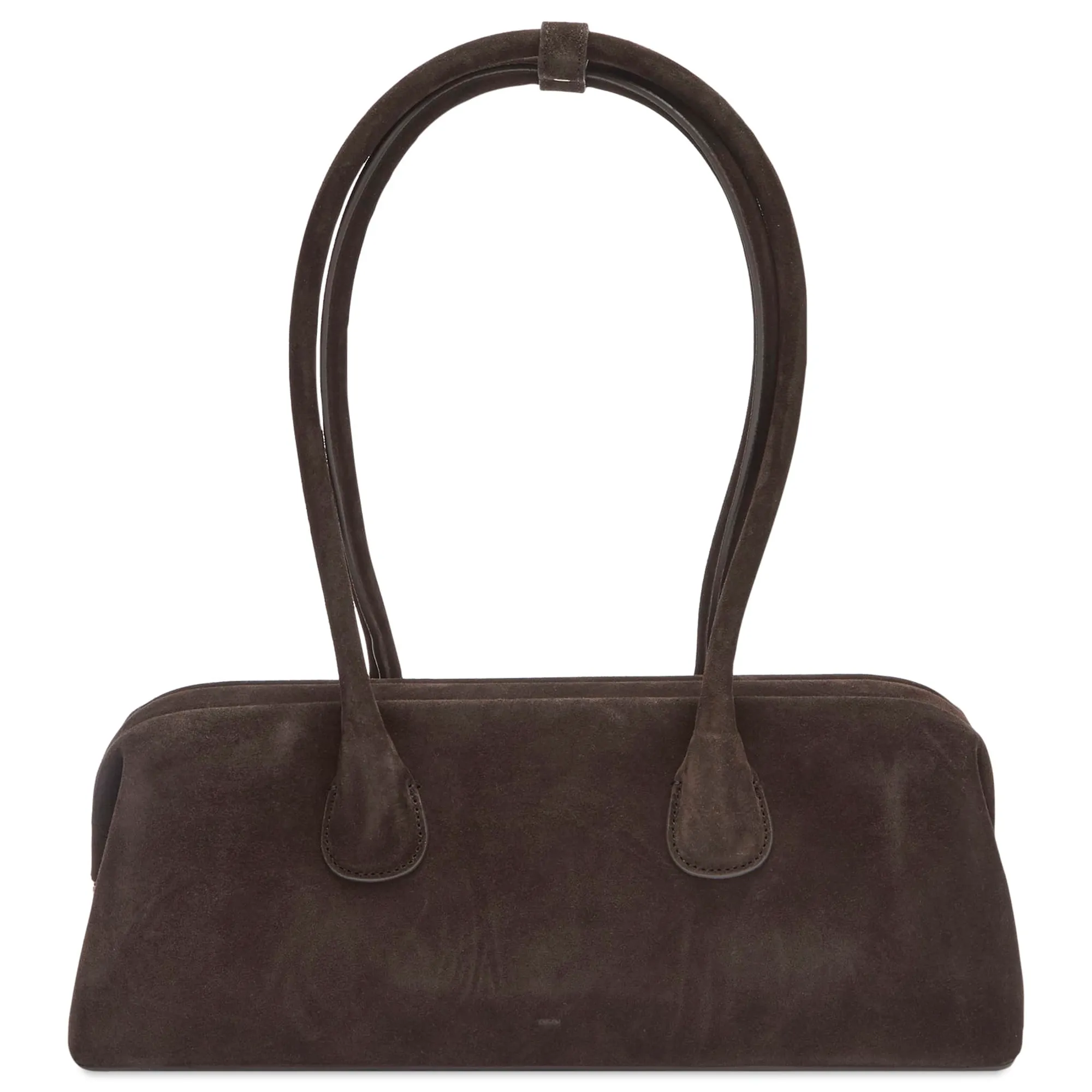 OSOI Women's Boat Wide Bag Suede Mocha