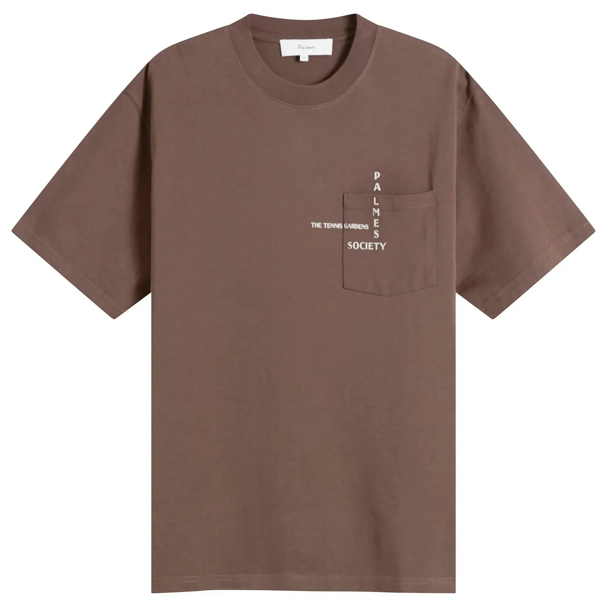 Palmes Men's Ramus Pocket T-Shirt Brown