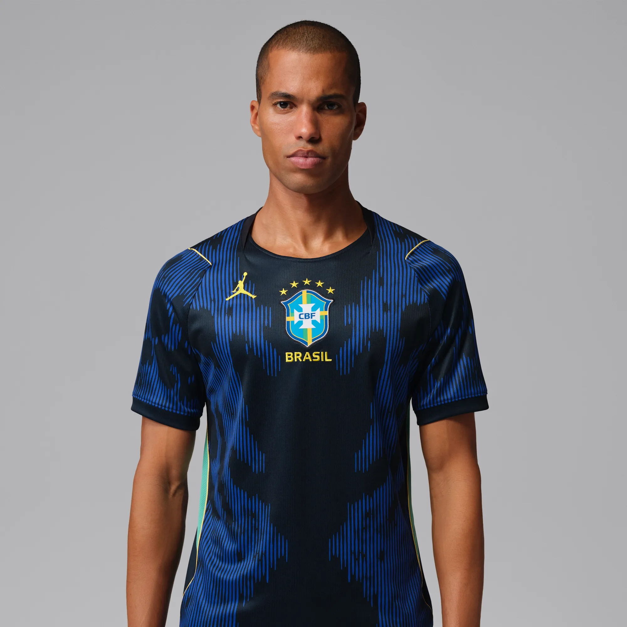 Nike Jordan Nike Brazil 2026 Stadium Away Jordan Dri-FIT Football Replica Shirt - Old Royal