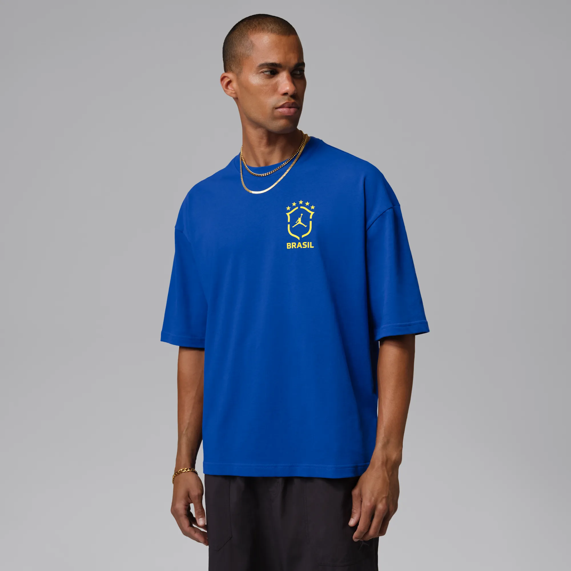 Nike Jordan Nike Air Jordan 85 Men's Oversized Graphic Crew-Neck Sweatshirt - Old Royal