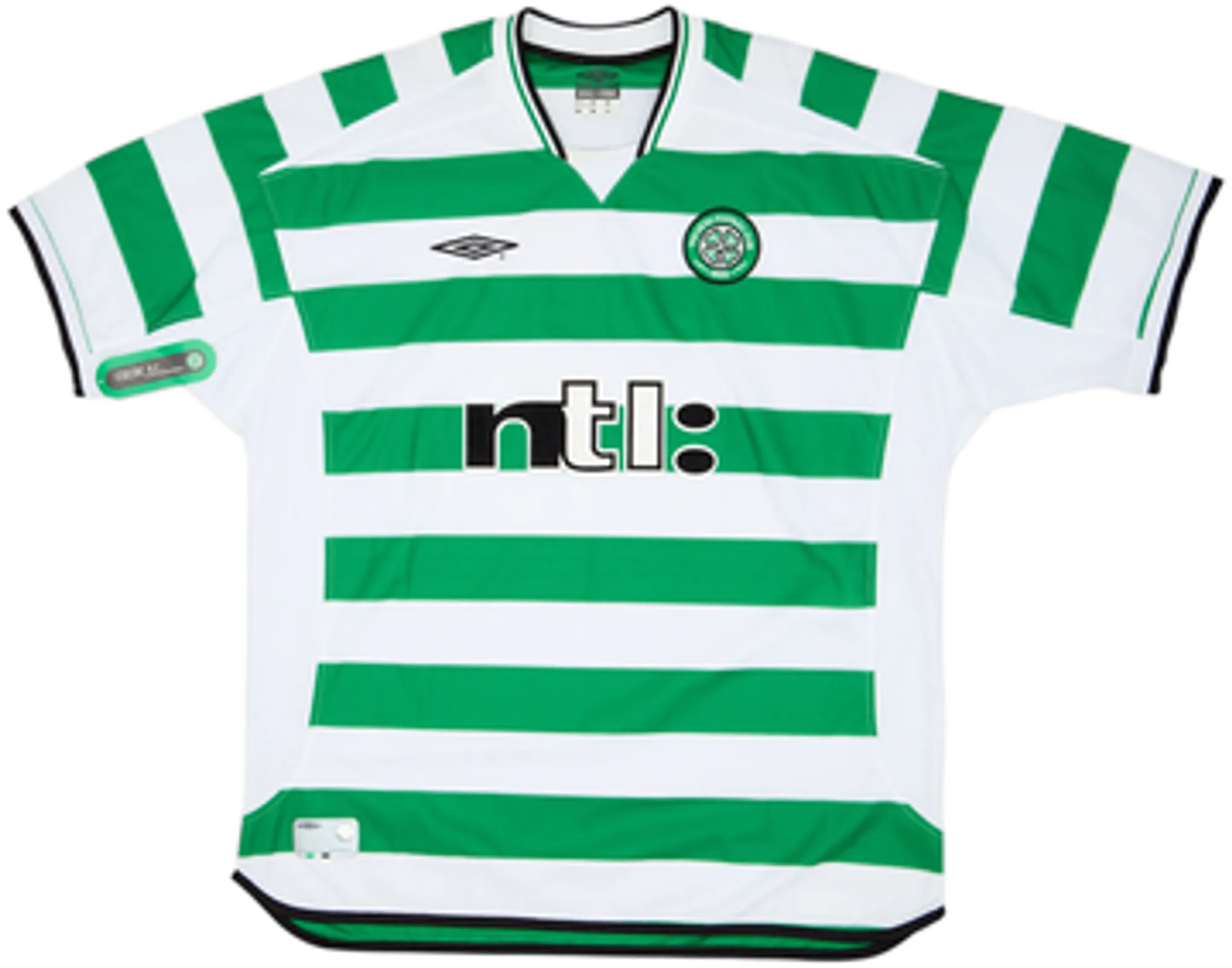 2001-03 Celtic Home Shirt Larsson #7 (XXL)