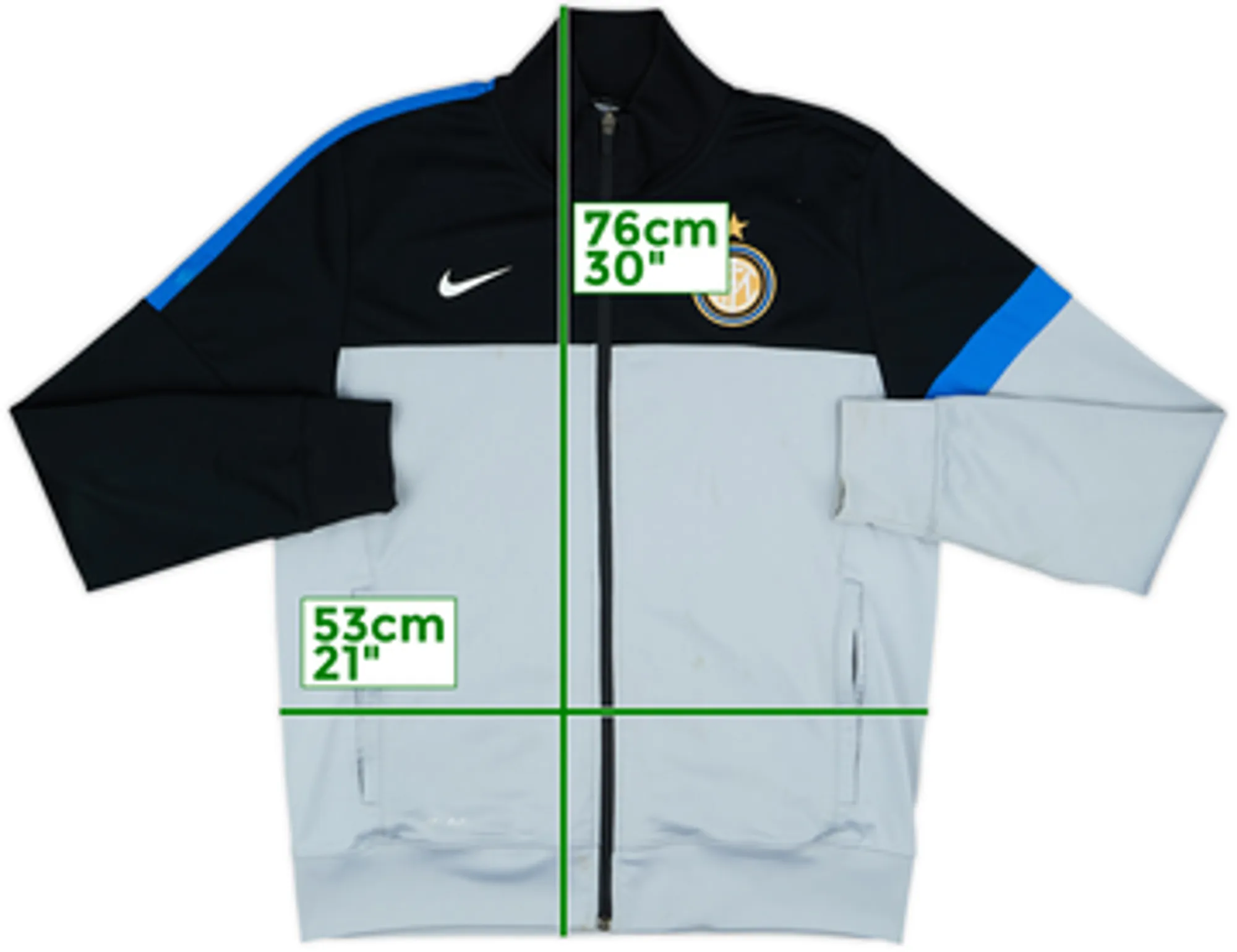 2012-13 Inter Milan Nike Track Jacket - 6/10 - (L)