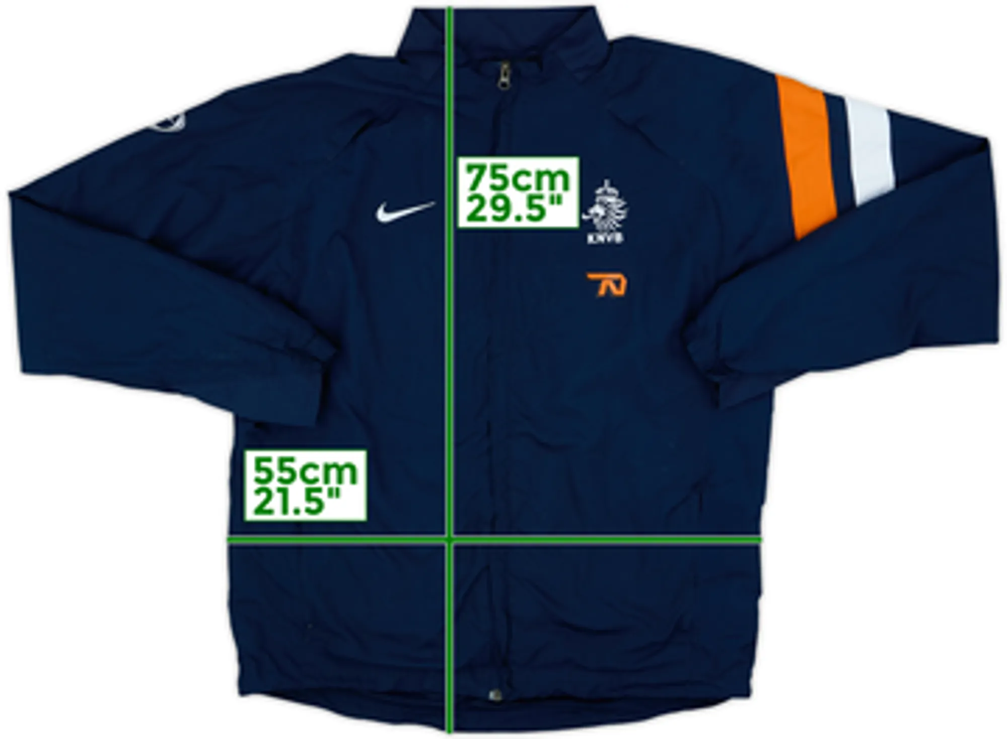2006-08 Netherlands Player Issue Nike Track Jacket - 7/10 - (L)