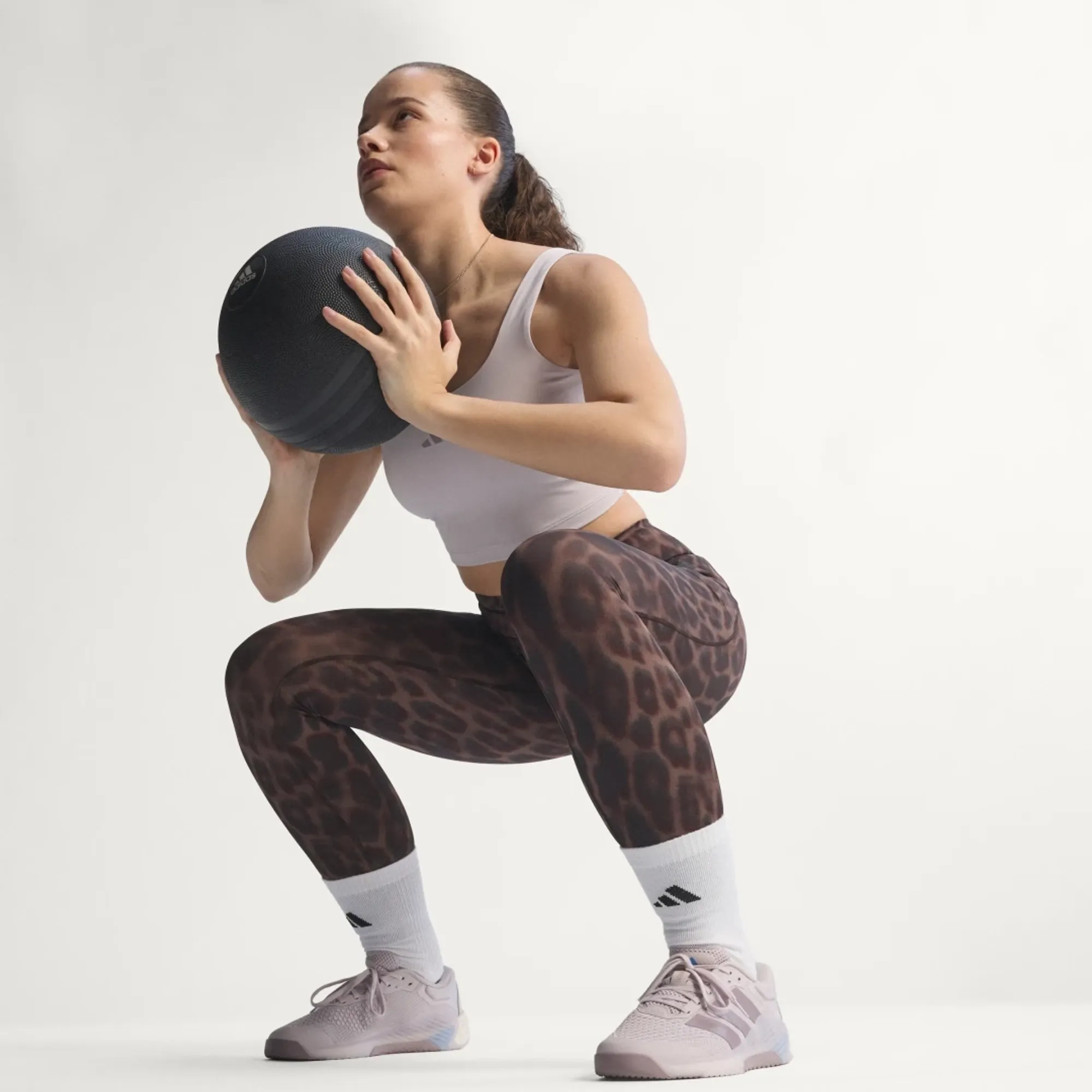 adidas Optimé Leopard 7/8 Leggings