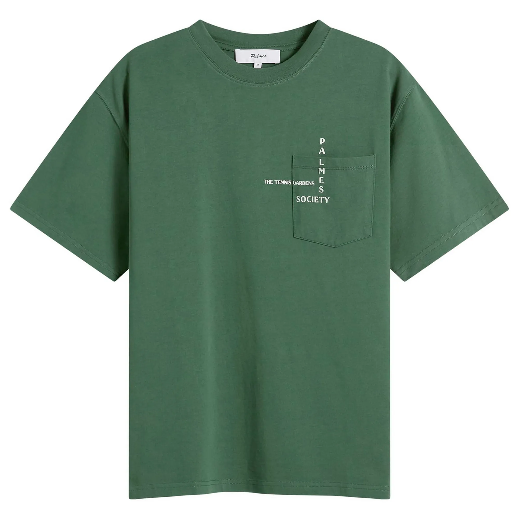 Palmes Men's Ramus Pocket T-Shirt Dark Green