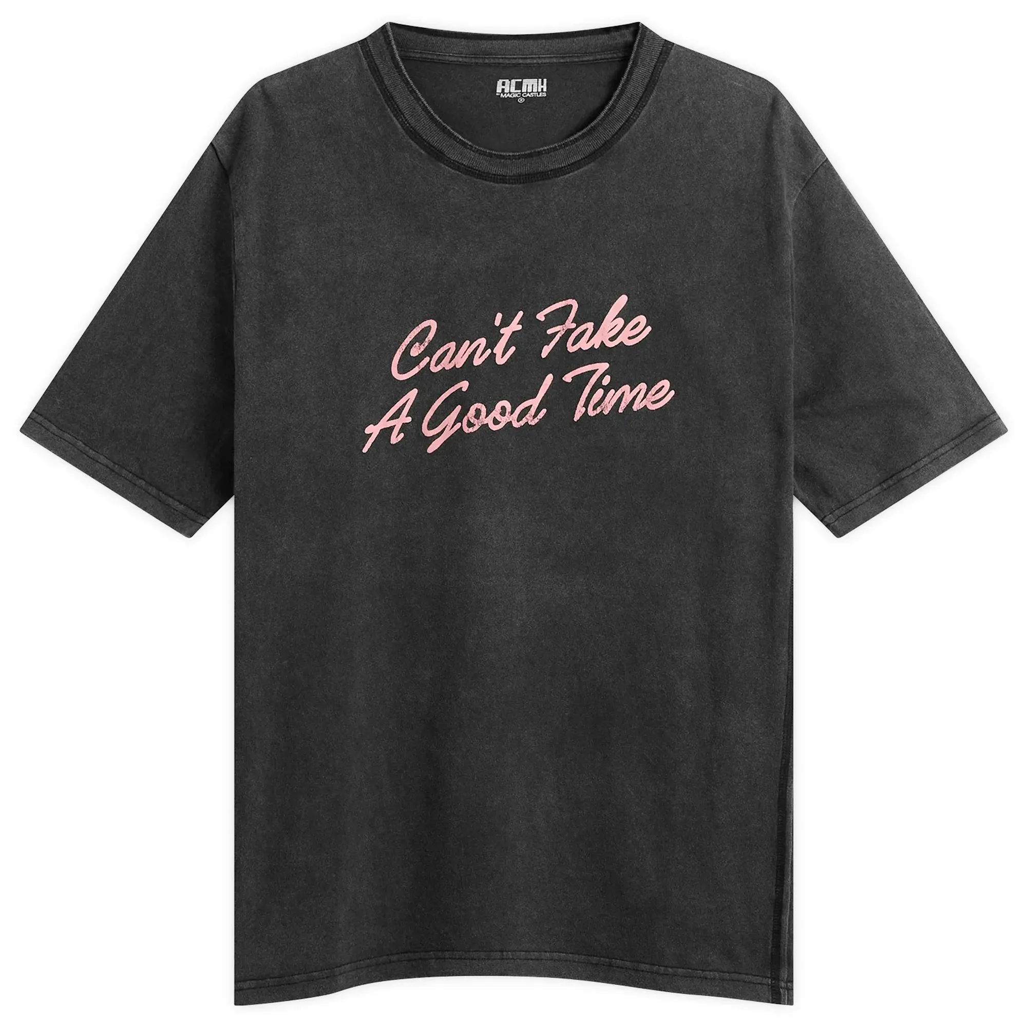 ACMH by Magic Castles Men's Eli T-Shirt Vintage Black