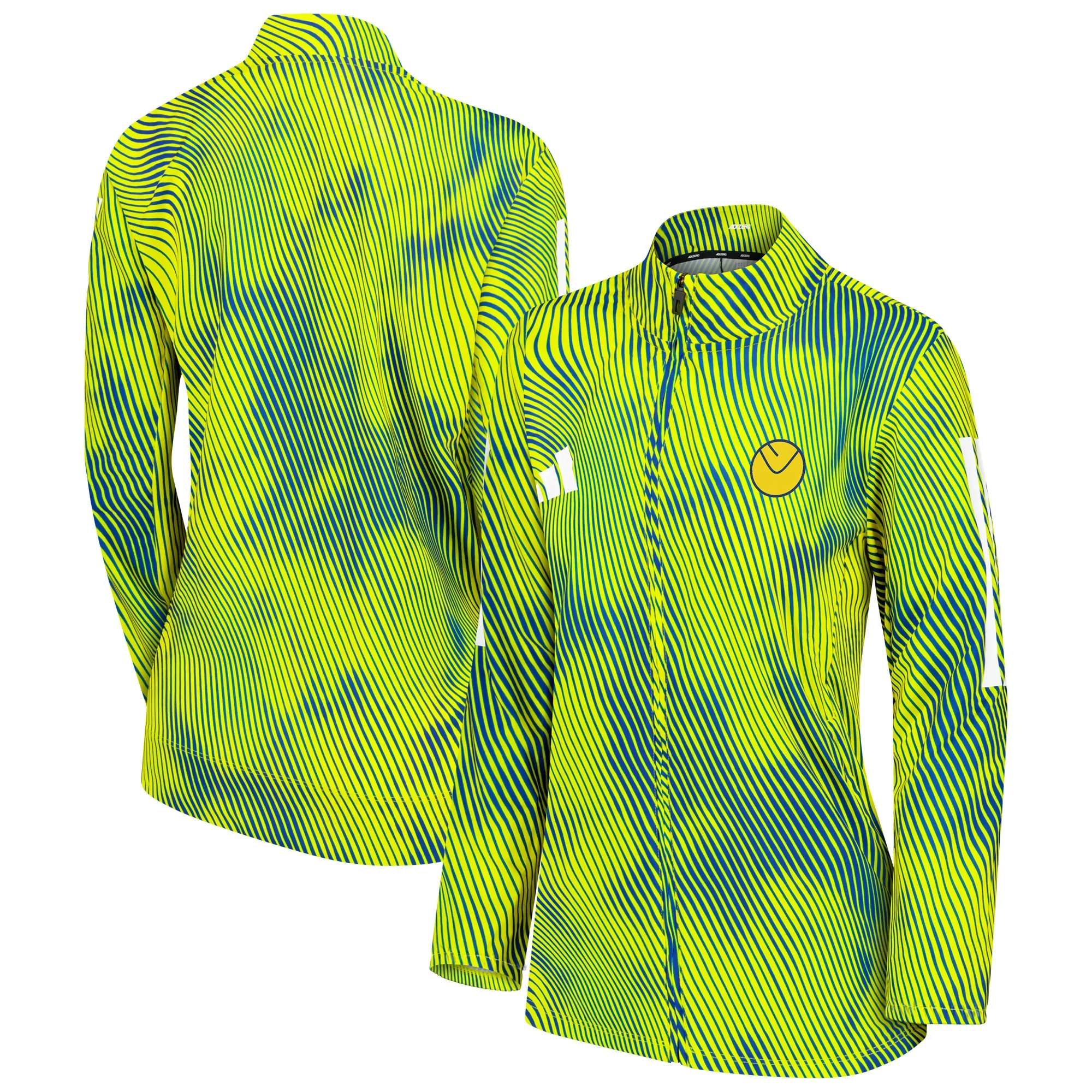 Leeds United adidas Running Jacket - Yellow - Womens