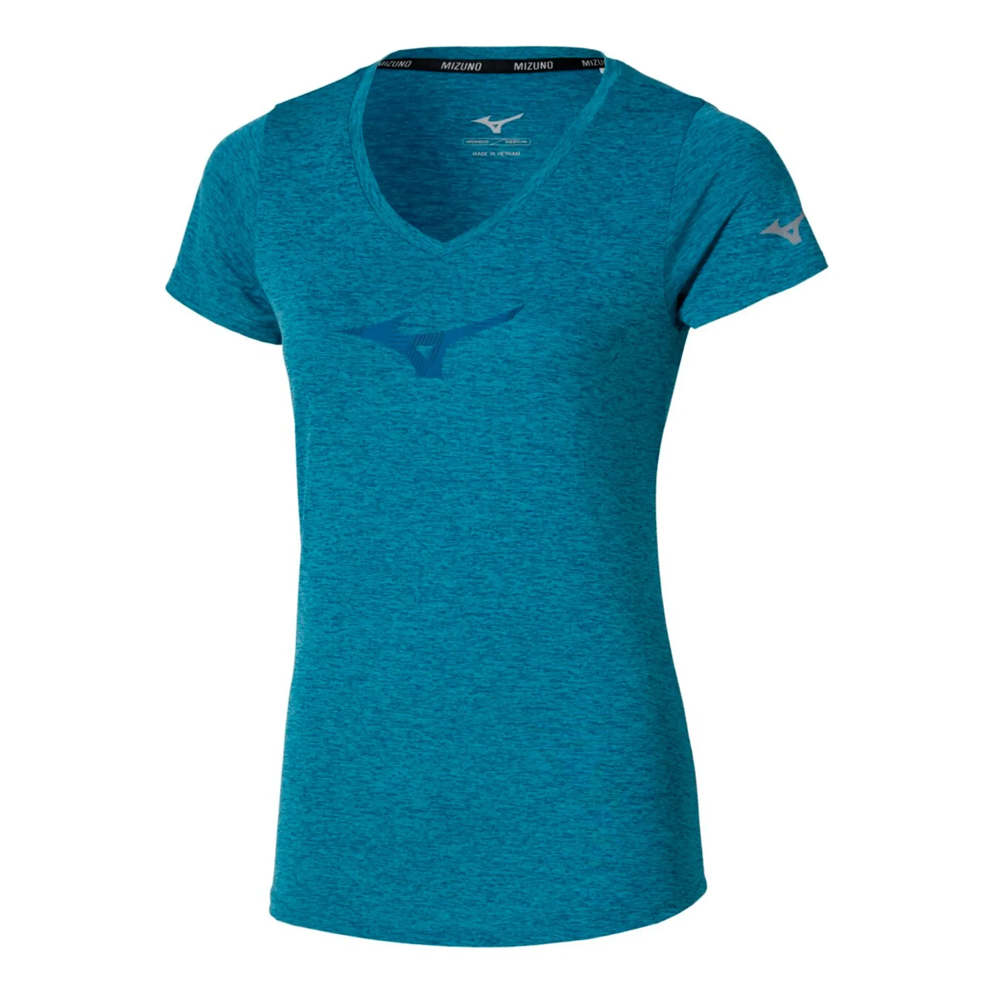 Mizuno Core Runbird Running shirt Women - blue