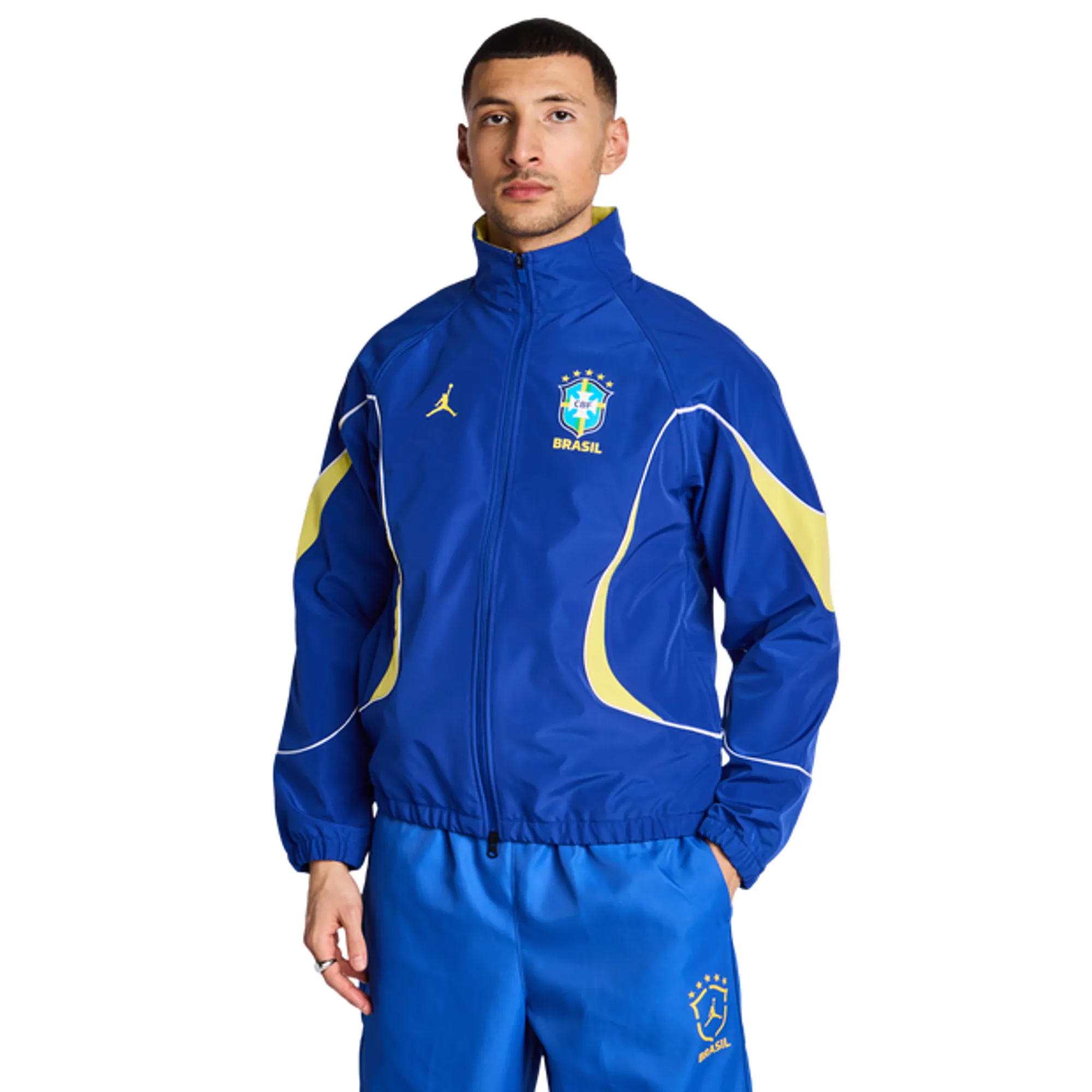 Jordan Brazil Men Track Tops - Blue