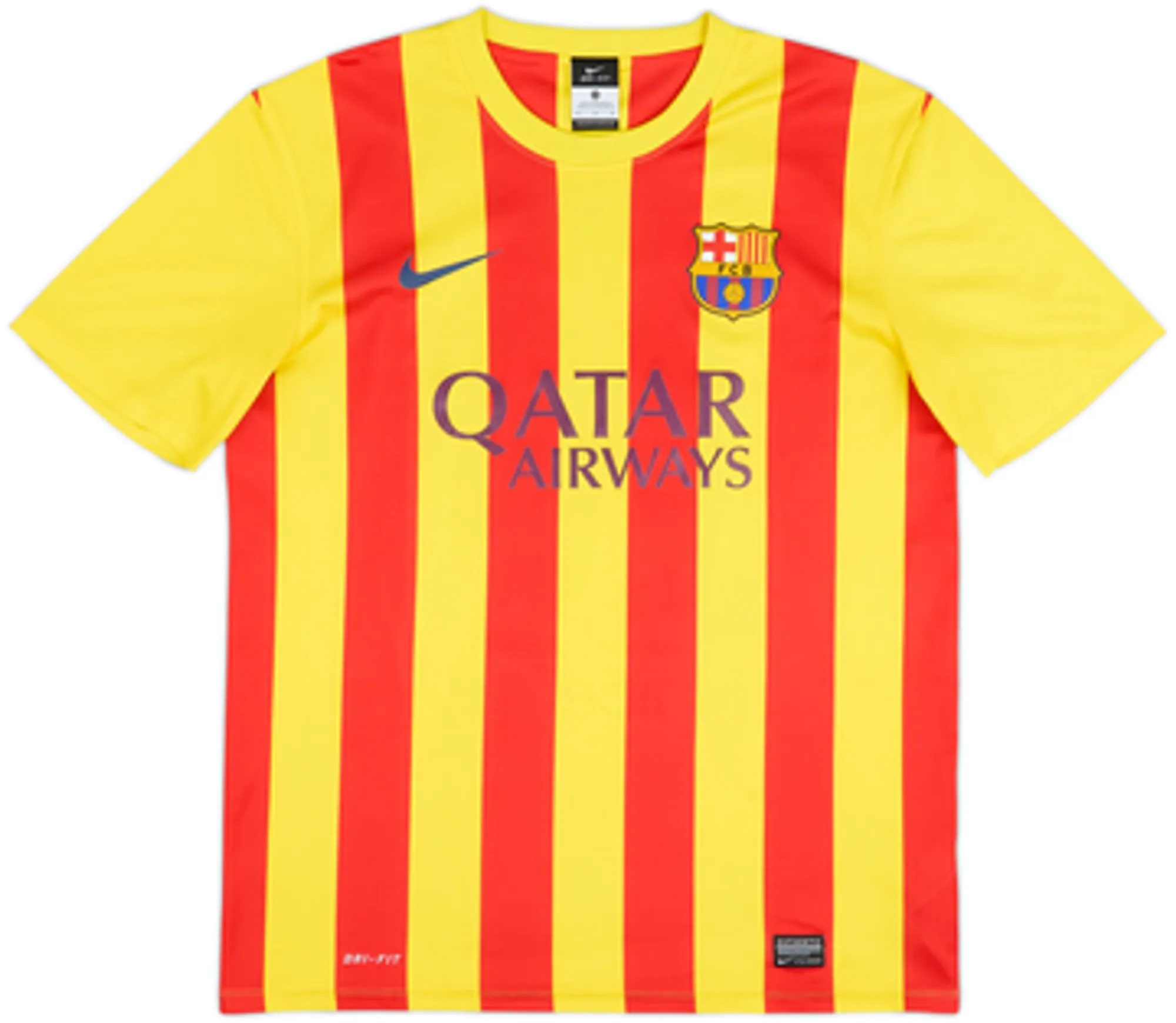 2013-15 Barcelona Basic Away Shirt Messi #10 - 8/10 - (M)