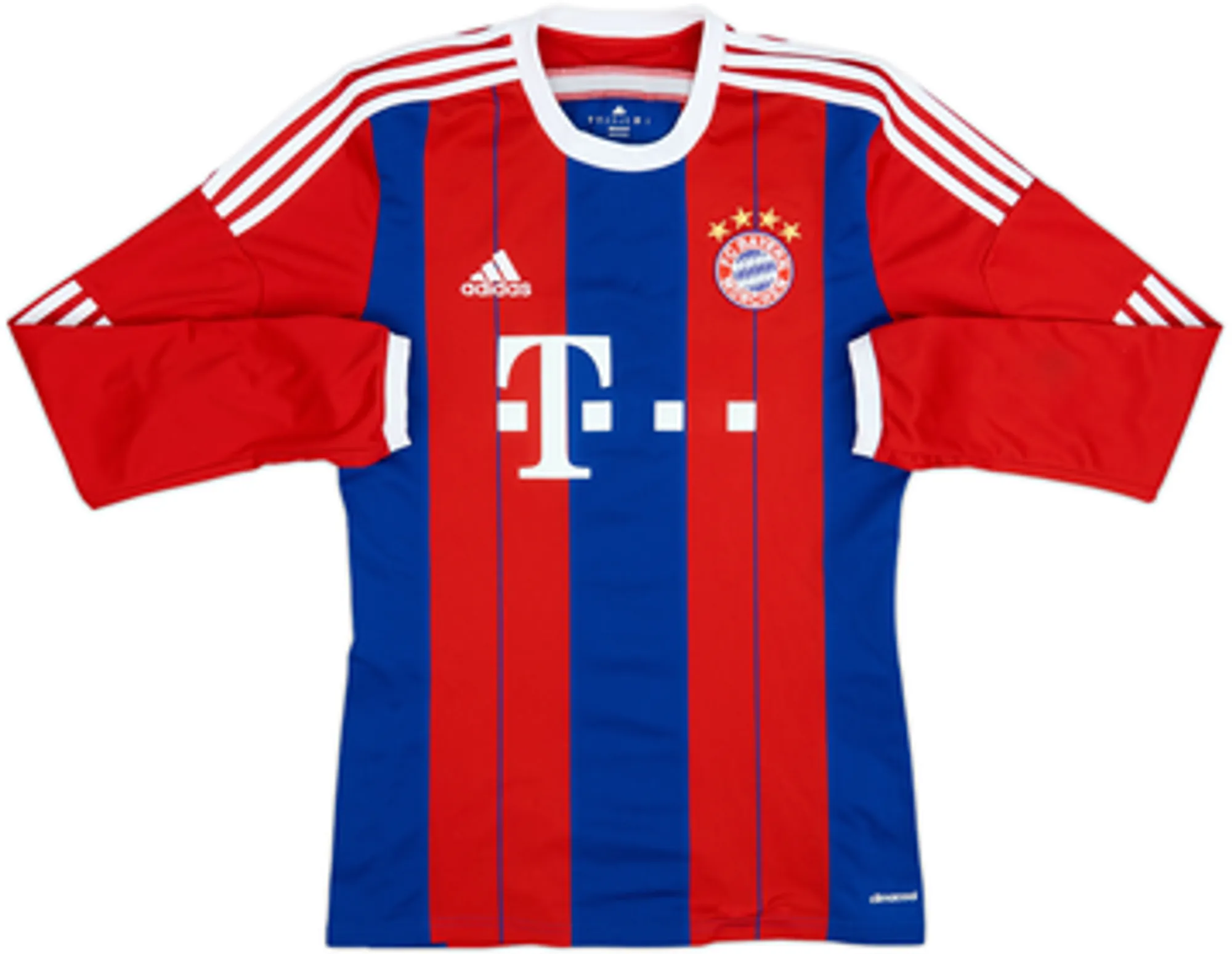 2014-15 Bayern Munich Home L/S Shirt Benatia #5 - 6/10 - (M)