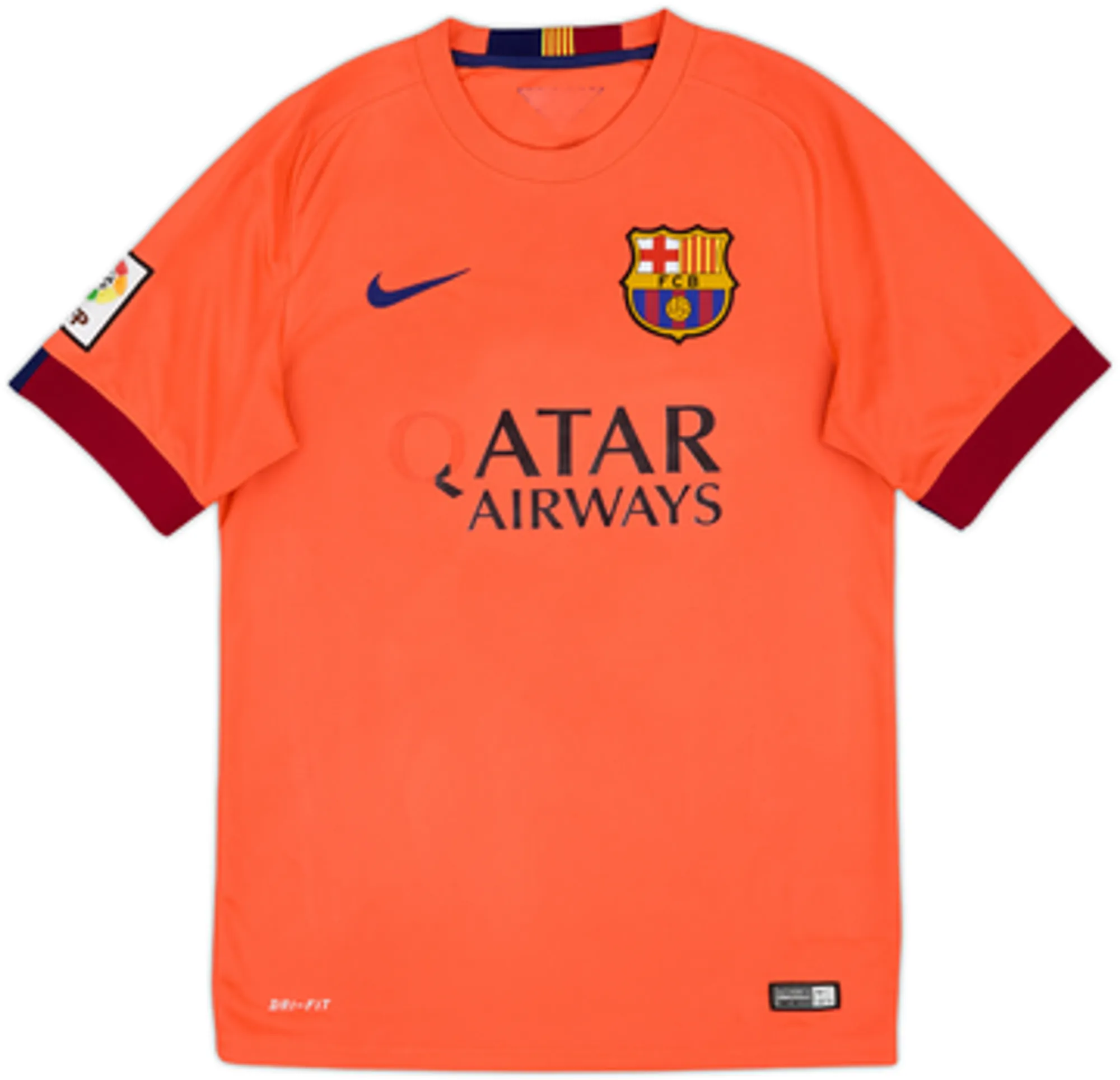 2014-15 Barcelona Away Shirt Messi #10 - 4/10 - (S)