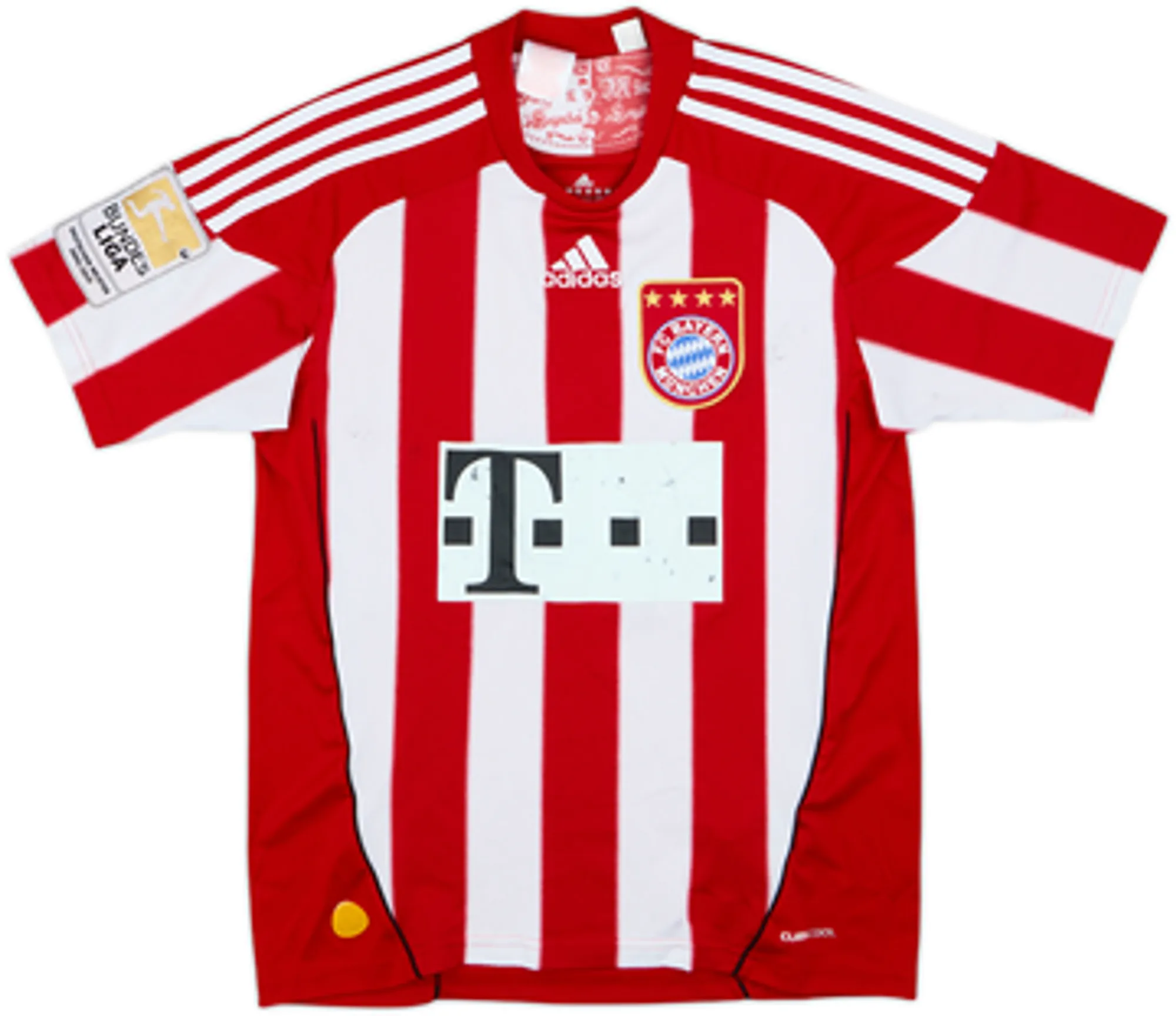 2010-11 Bayern Munich Home Shirt Muller #25 - 5/10 - (L.Boys)